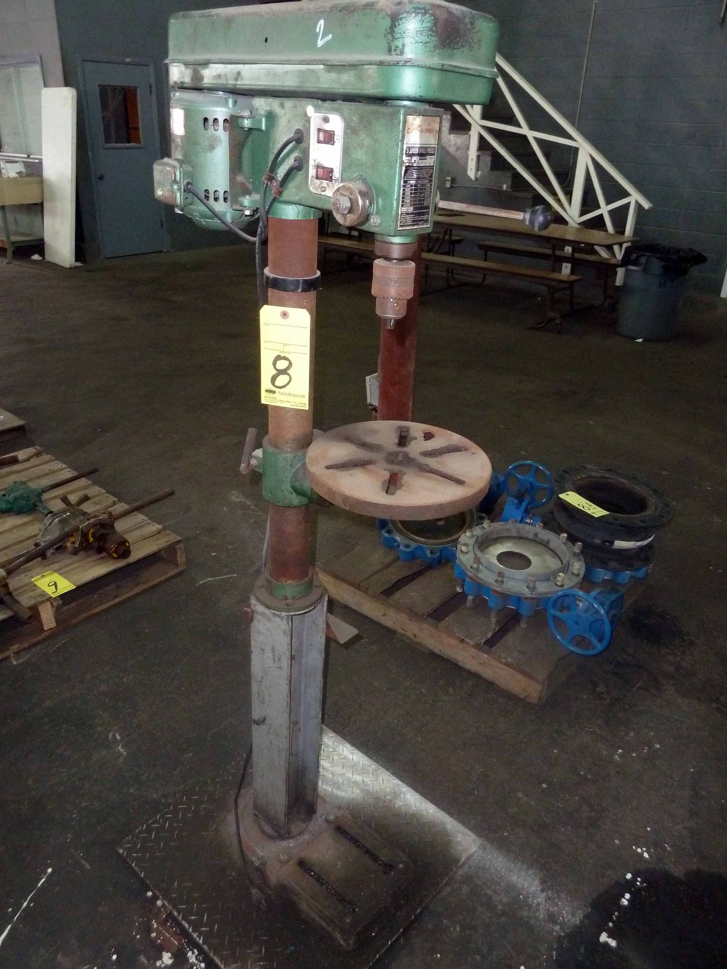 DRILL PRESS, CAL-HAWK, 5-spd.