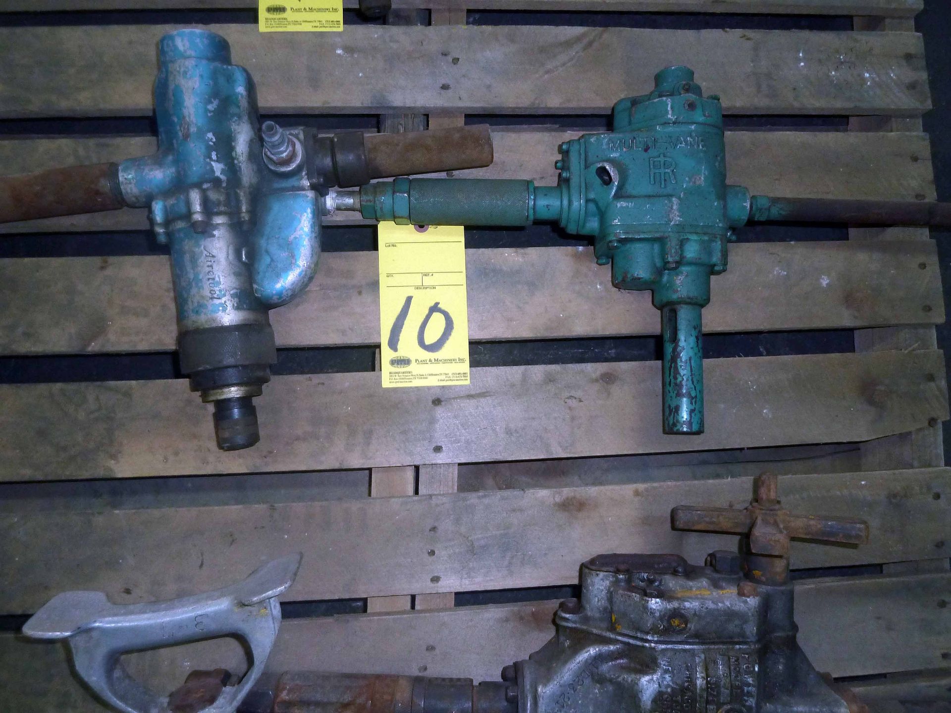 LOT OF PNEUMATIC IMPACT GUNS, INGERSOLL-RAND & AIRETOOL