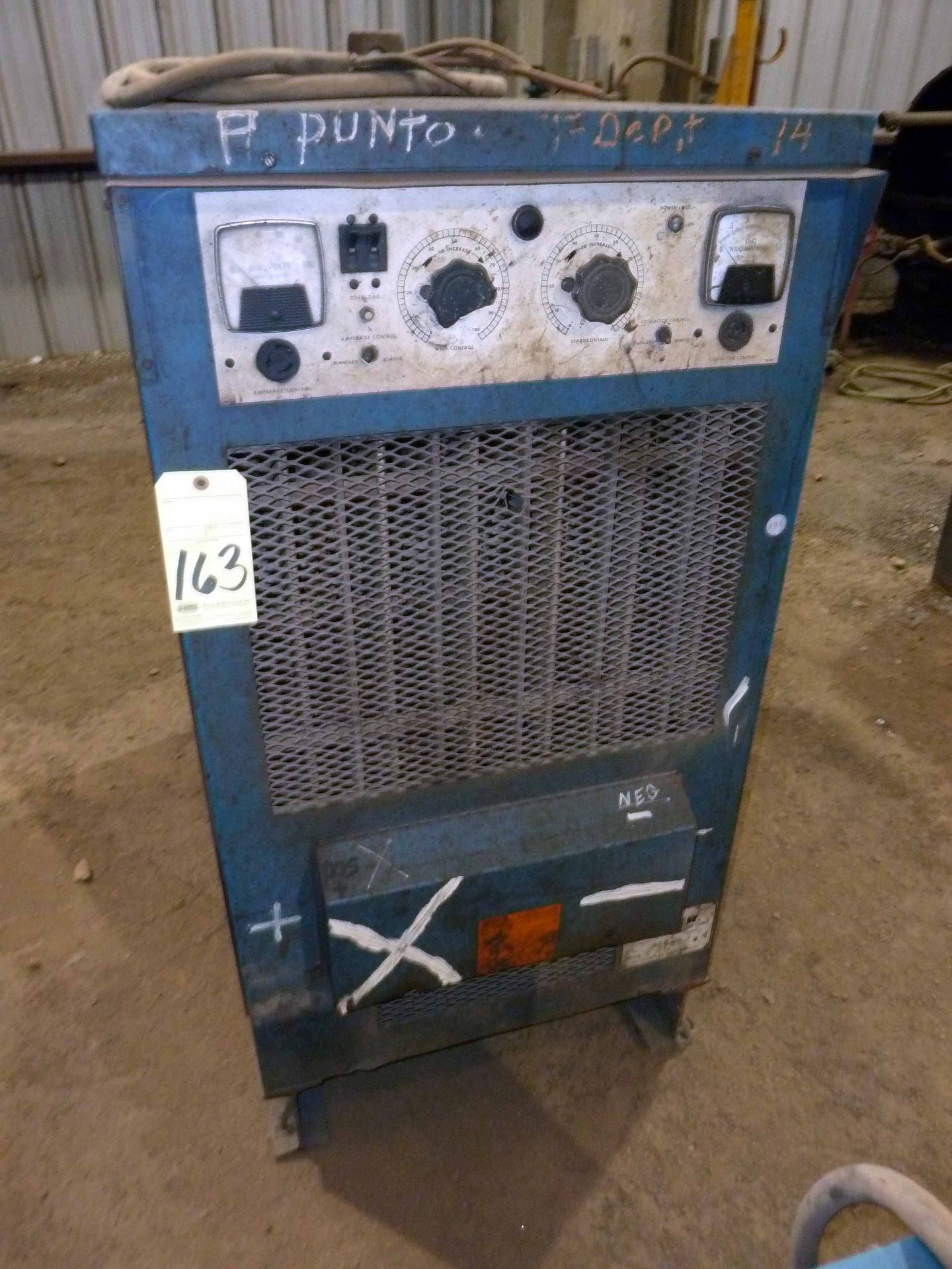 WELDING MACHINE, MILLER MDL. SRS1000-A1, 1,000 amps @ 40 v., 100% duty cycle, S/N N.A.