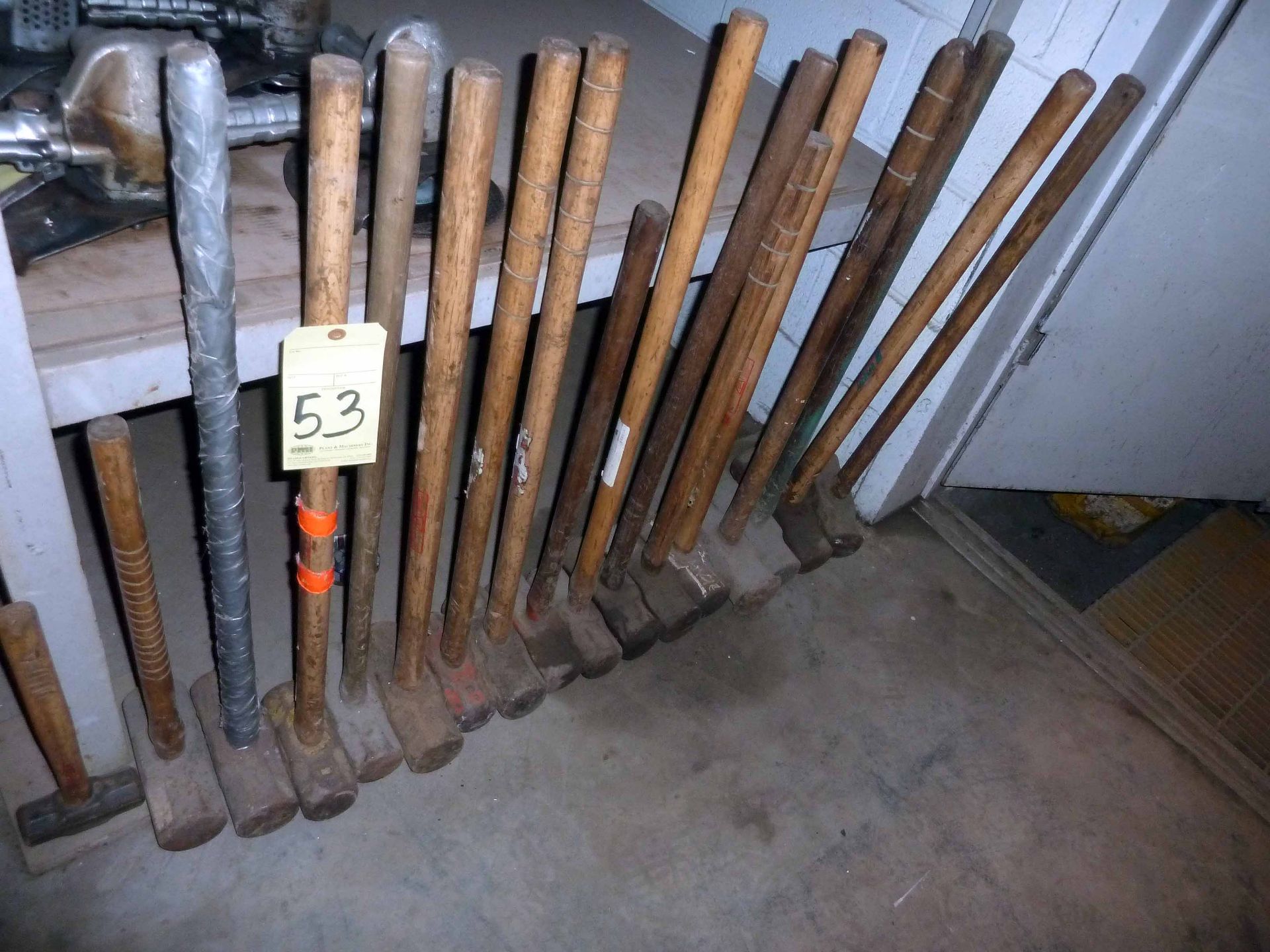 LOT OF SLEDGE HAMMERS (approx. 13)