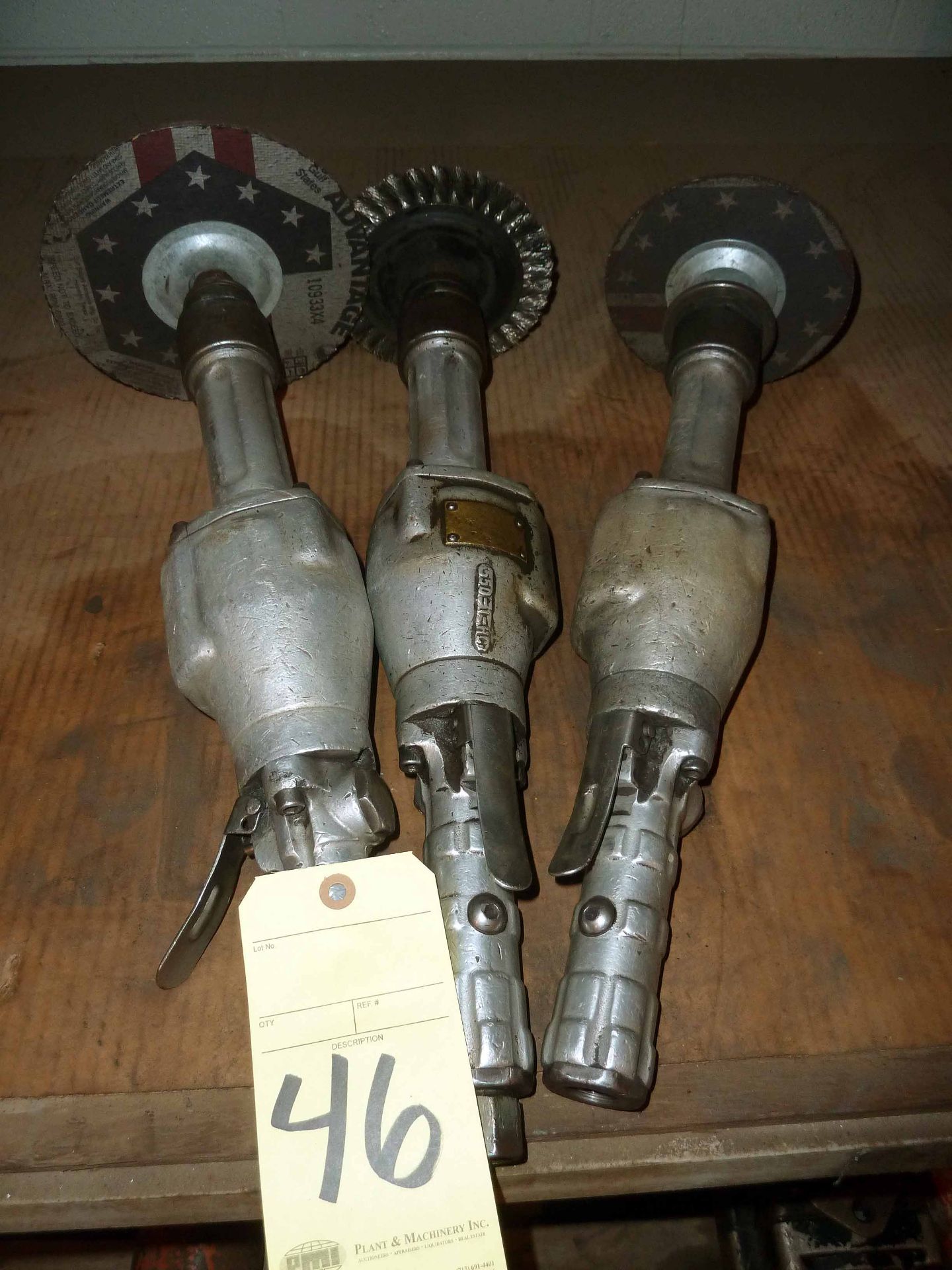 LOT OF HORIZONTAL GRINDERS (2), 7-1/2"