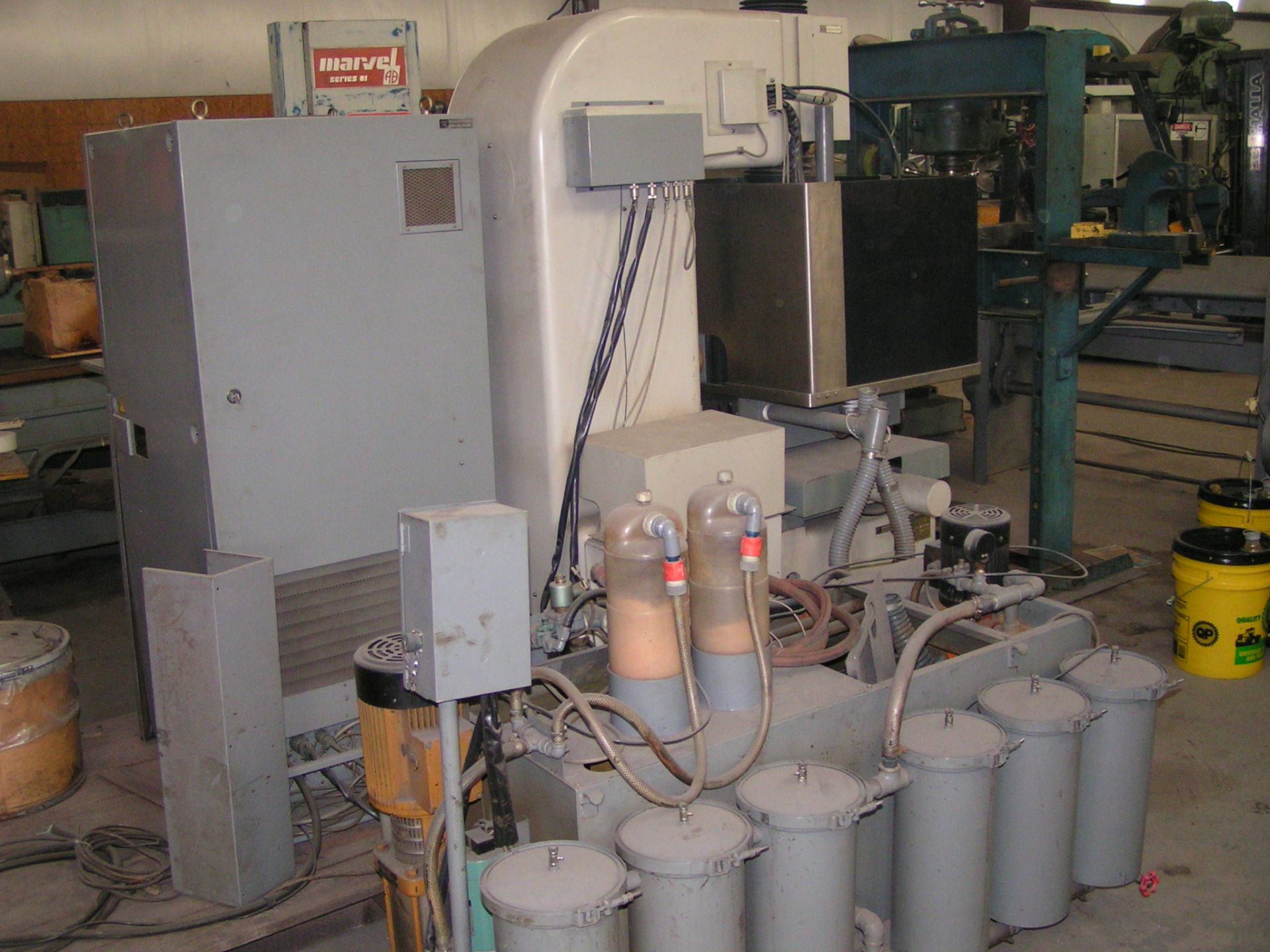 WIRE EDM MACHINE, JAPAX MDL. LDM-35, new 1989, 10" x 12" x 12" approx. cap., Dielectric coolant - Image 2 of 5