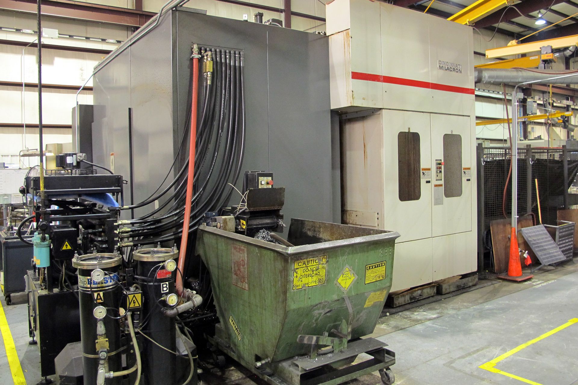 CNC HORIZONTAL MACHINING CENTER, CINCINNATI MILACRON MAGNUM MDL. 800, new 1995, Acramatic 950 CNC - Image 3 of 9