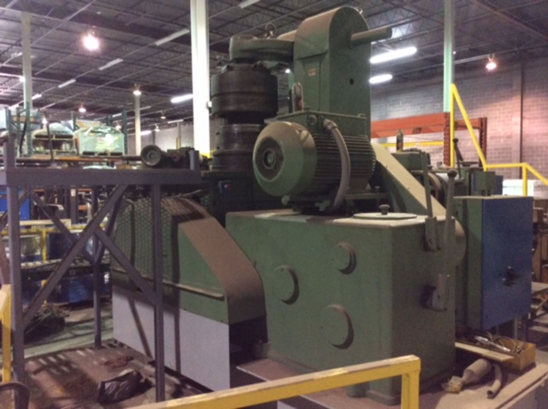 HORIZONTAL ANGLE BENDING ROLL, HERKULES WETZLAR 8" X 8" X 1", Mdl. BO-234K1, 13'-2" x 8' x 78" ht. - Image 2 of 8