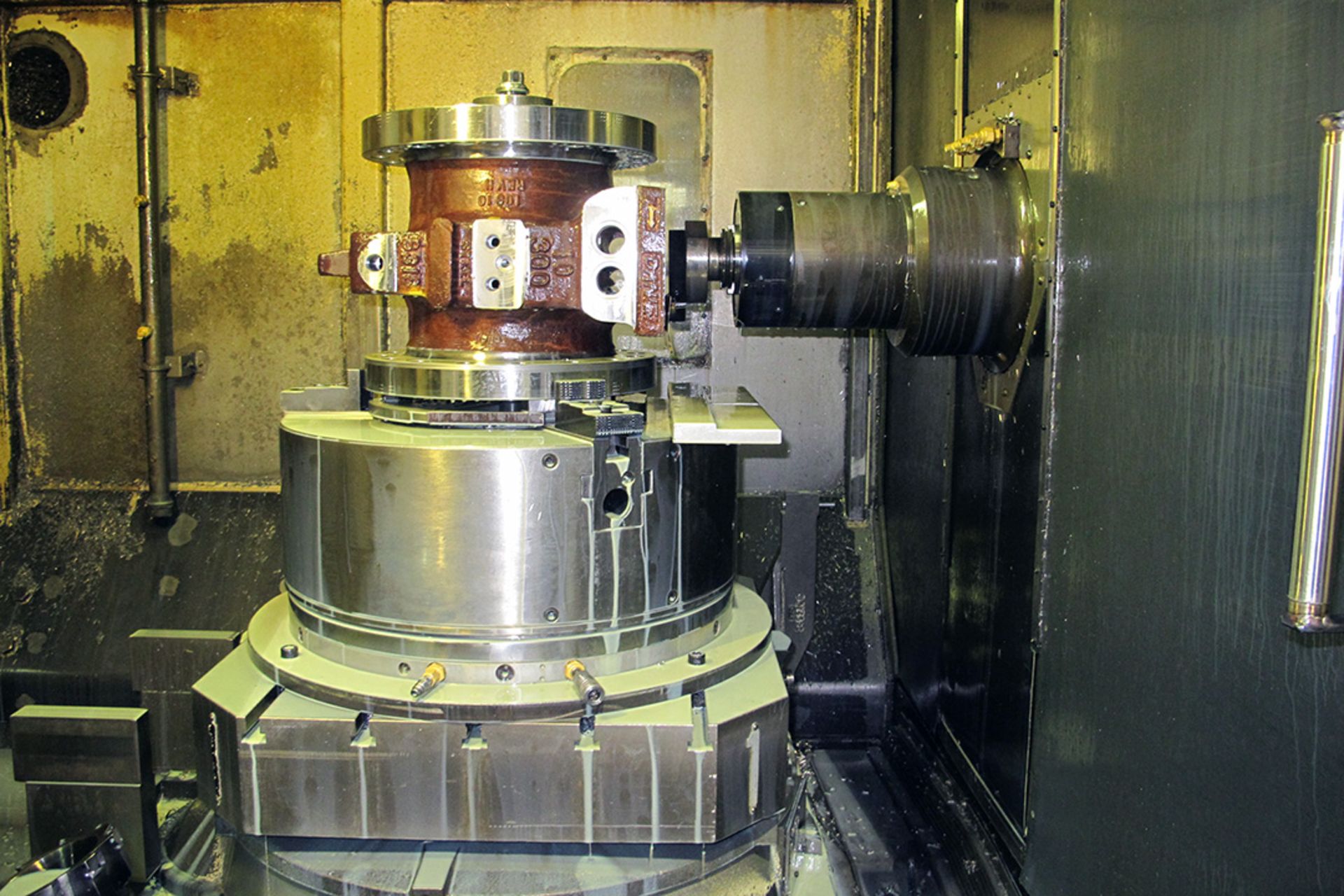 CNC HORIZONTAL MACHINING CENTER, CINCINNATI MILACRON MAGNUM MDL. 800, new 1995, Acramatic 950 CNC - Image 4 of 9