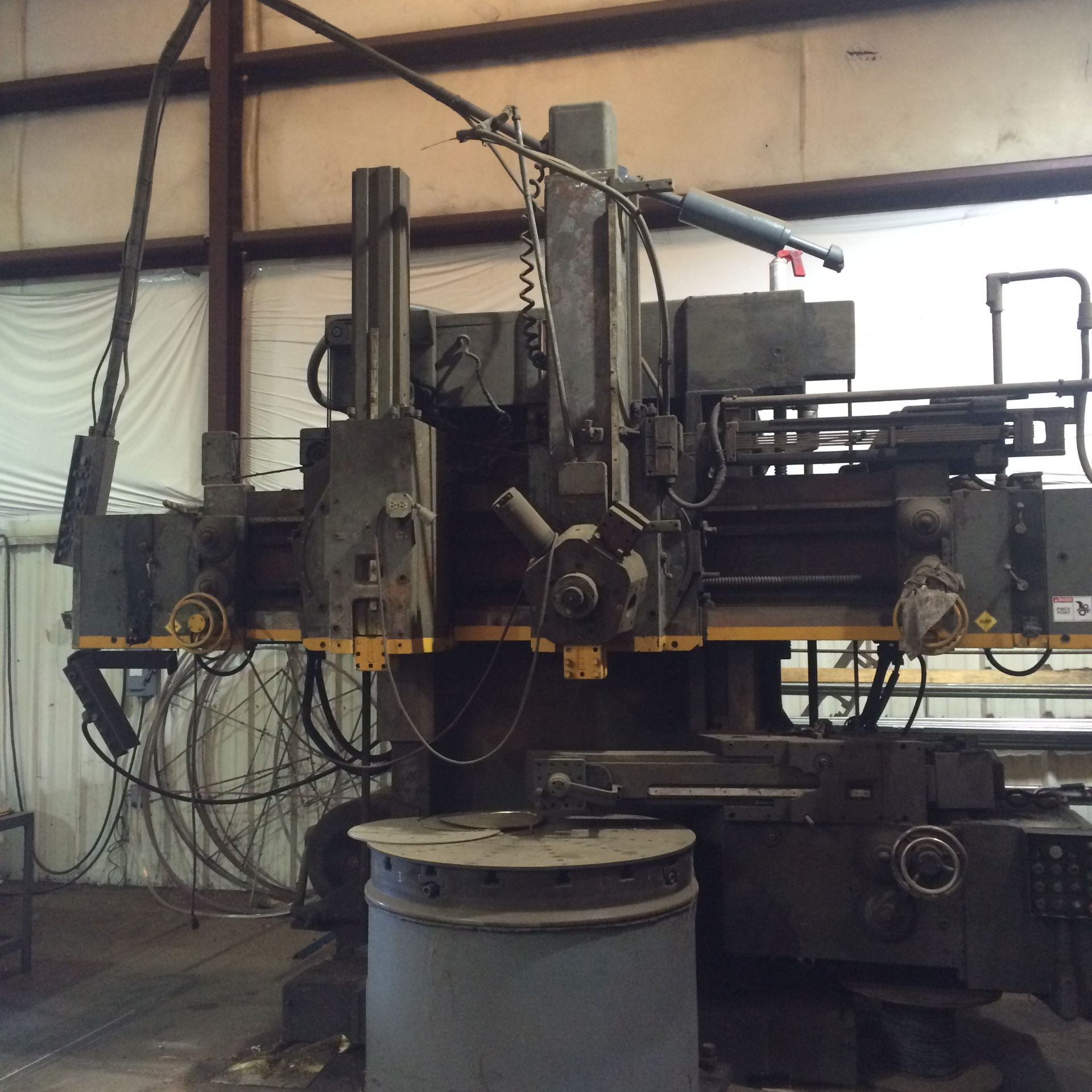 VERTICAL TURRET MILL, KING 54”, S/N 20073 (requires repair) (Location I -  Deer Park, TX) - Image 2 of 6