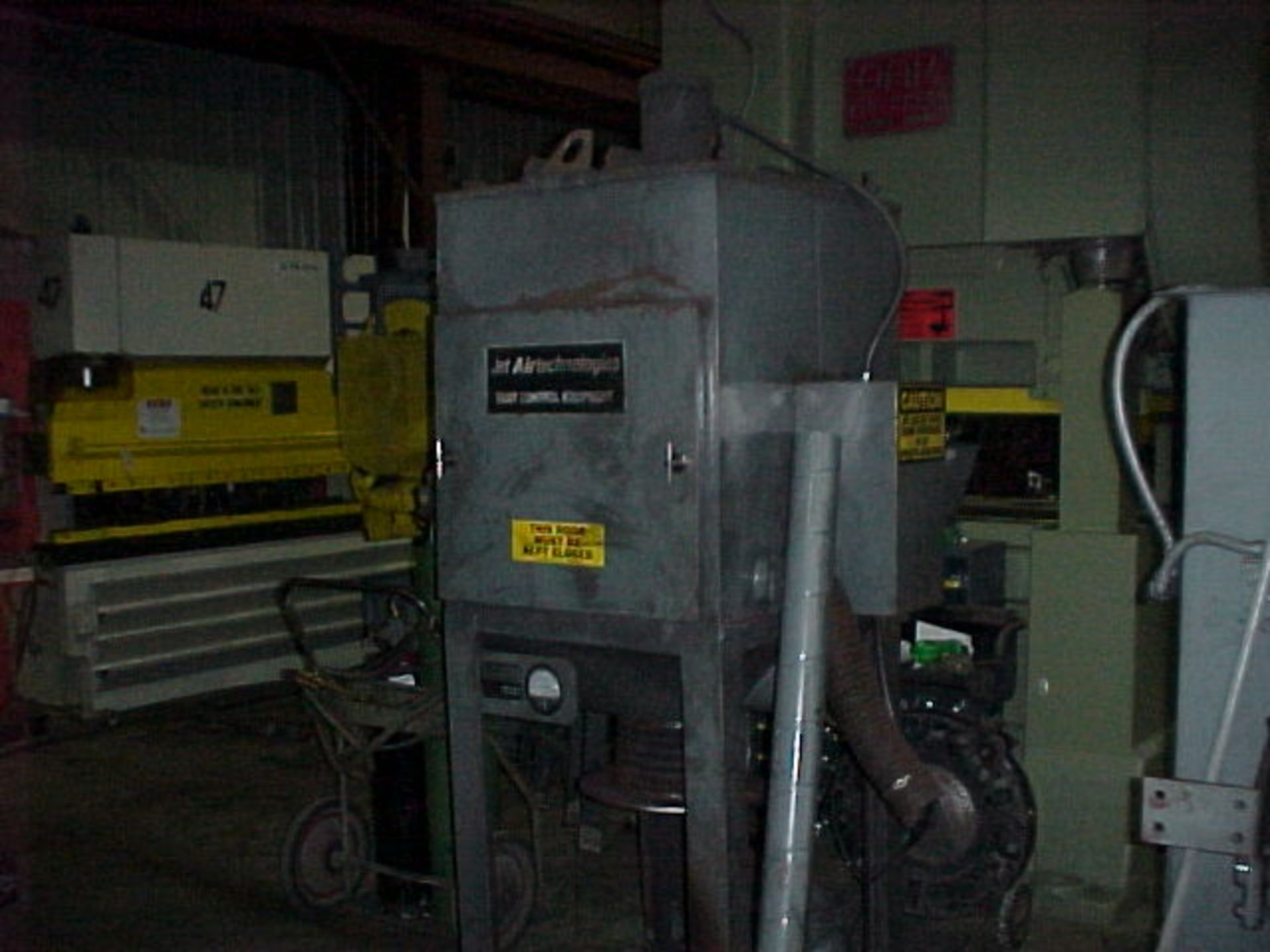 ROTARY SHOT BLAST TUMBLER, JET MDL. MT-6B, 400 v., 3 ph., 3,600 RPM, 15 HP motor, variable spd. - Image 4 of 6