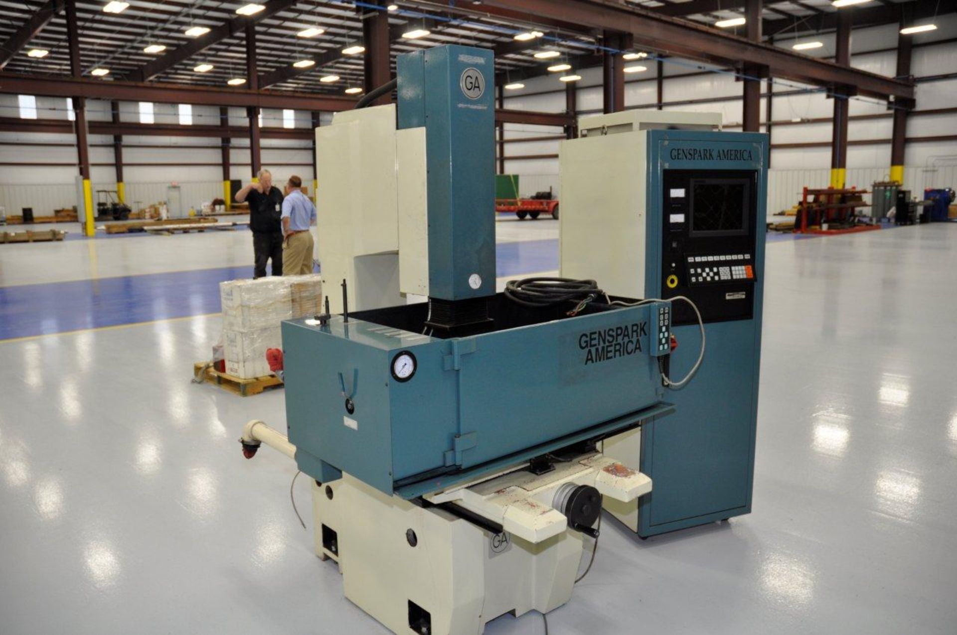 ZNC SINKER TYPE EDM MACHINE, GENSPARK AMERICA MDL. CY38, new 2004, 15-½"  x 24" x 38" max. - Image 7 of 7