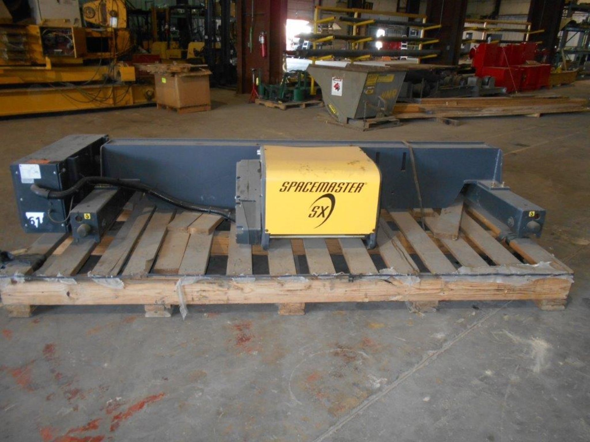 WIRE ROPE HOIST, R&H MATERIALS HANDLING INC. 10 T. CAP., Mdl. Spacemaster SX, dbl. girder, dual - Image 2 of 7