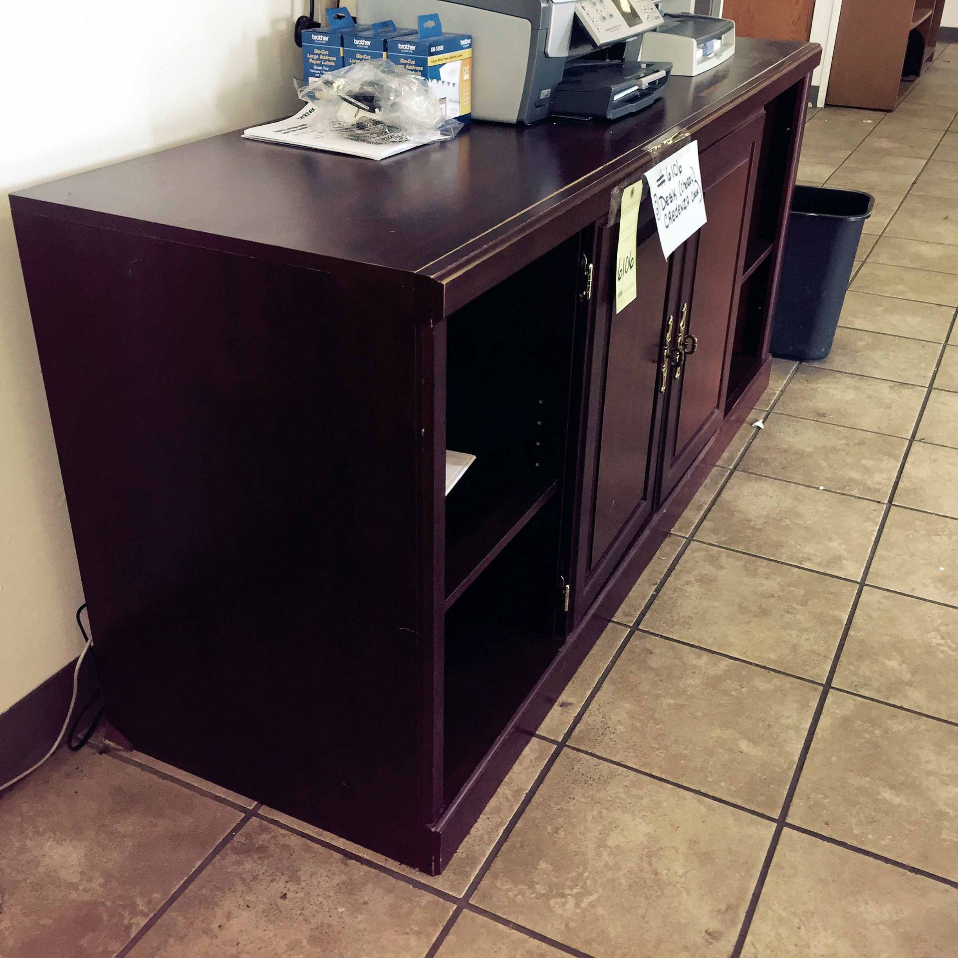 LOT CONSISTING OF DESK CREDENZAS (2) LOCATED IN LONGVIEW, TX - Image 2 of 2