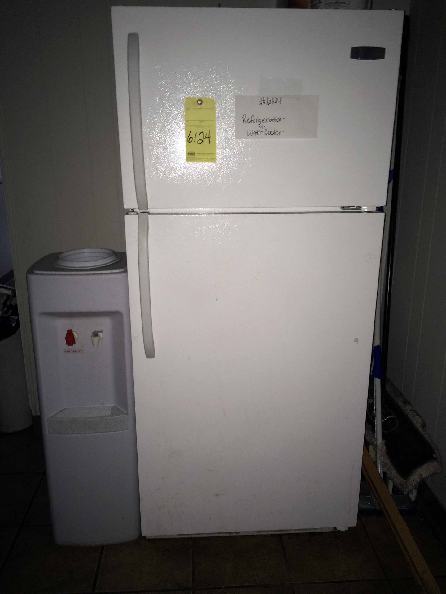 LOT CONSISTING OF REFRIGERATOR & WATER COOLER LOCATED IN LONGVIEW, TX