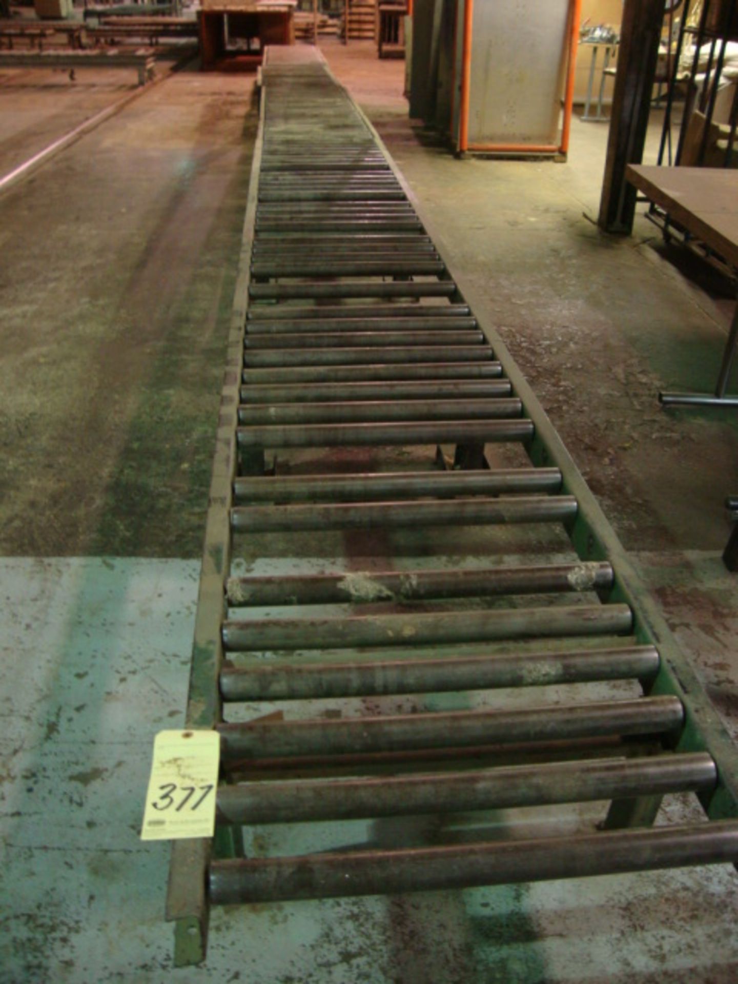 ROLLER CONVEYOR, approx. 50'L. x 24"W. - Image 2 of 2