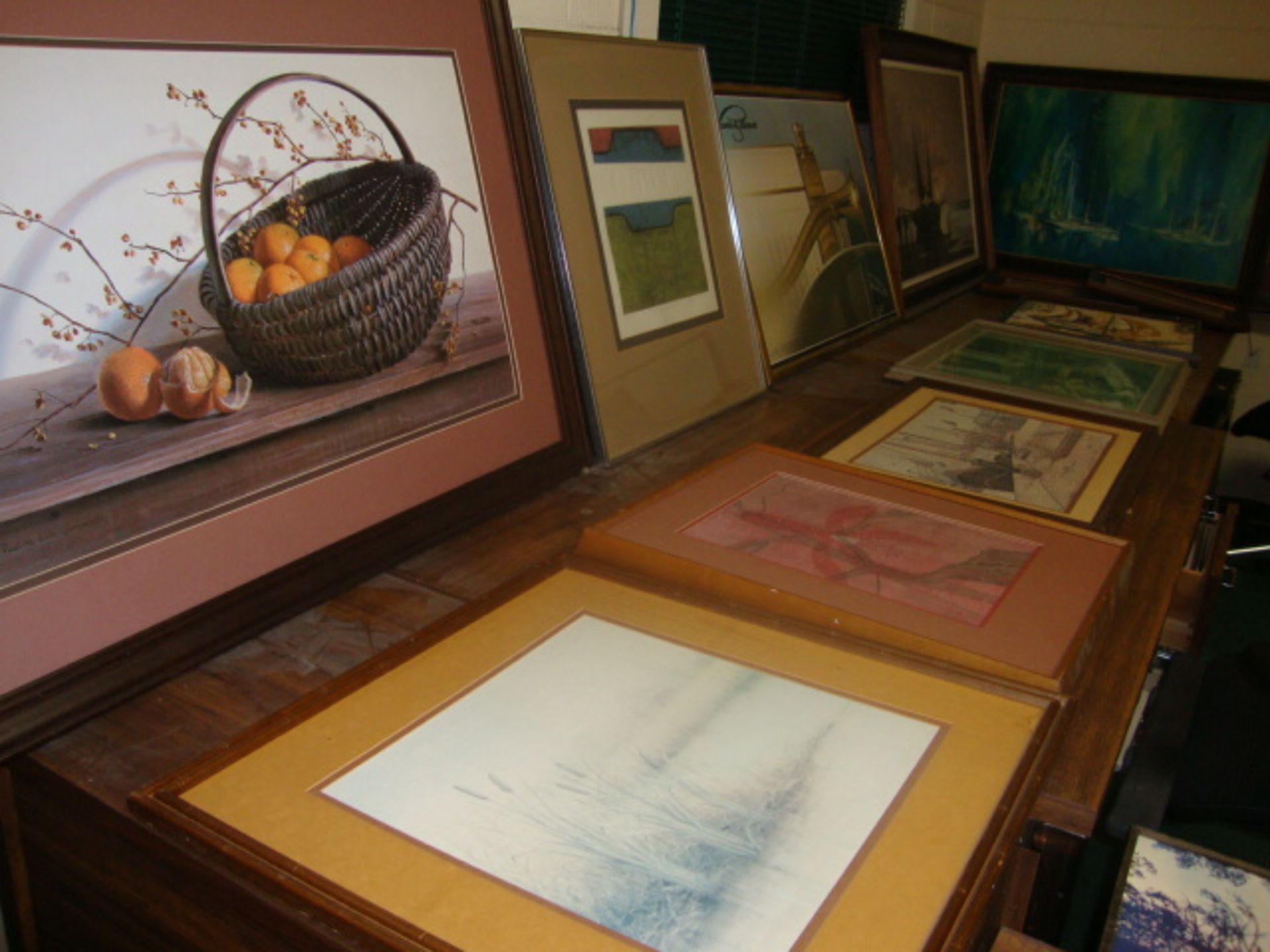 LOT OF FRAMED PRINTS, assorted