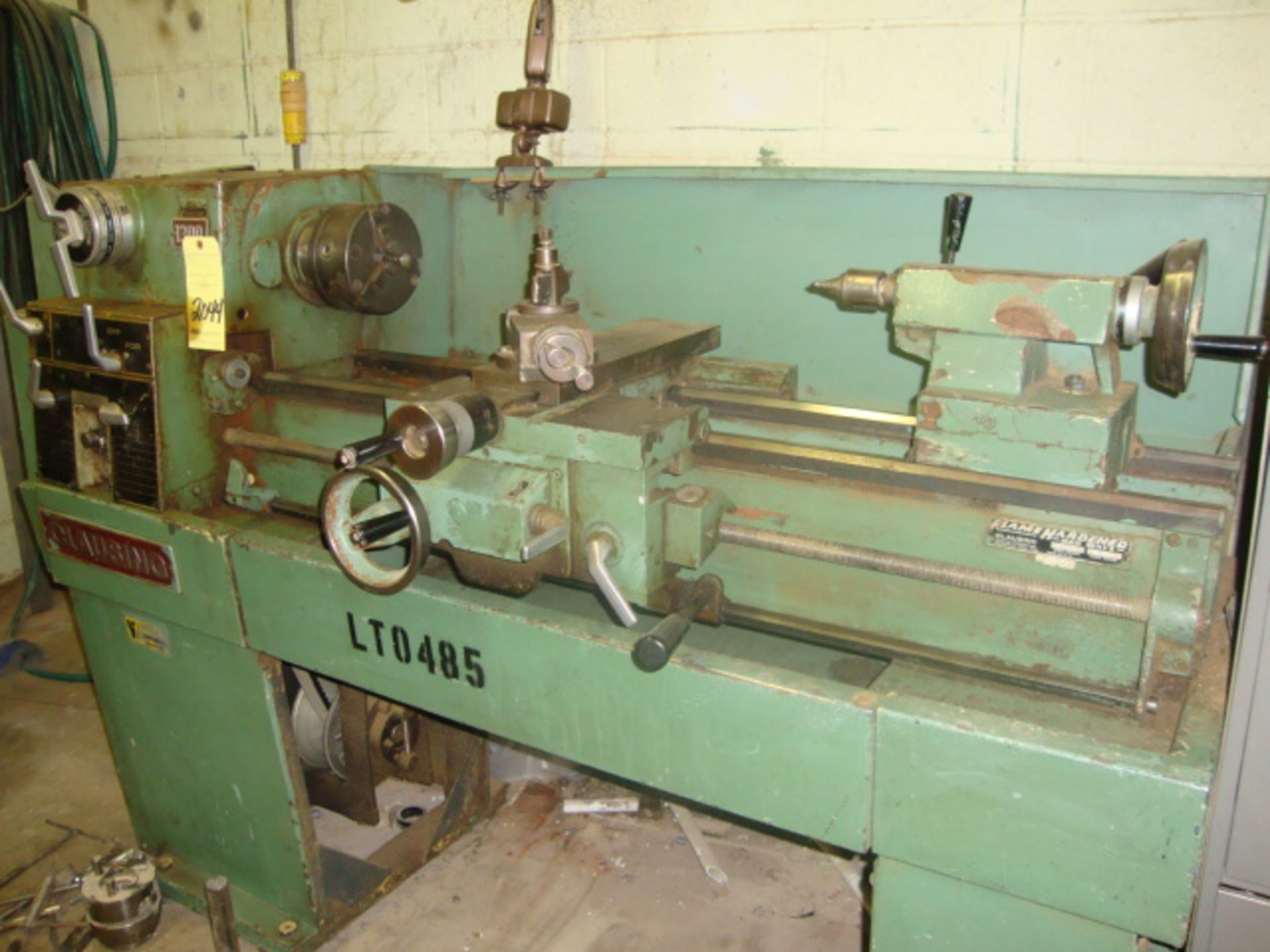 ENGINE LATHE, CLAUSING 13 X 40, variable spd., w/accessories - Image 2 of 2