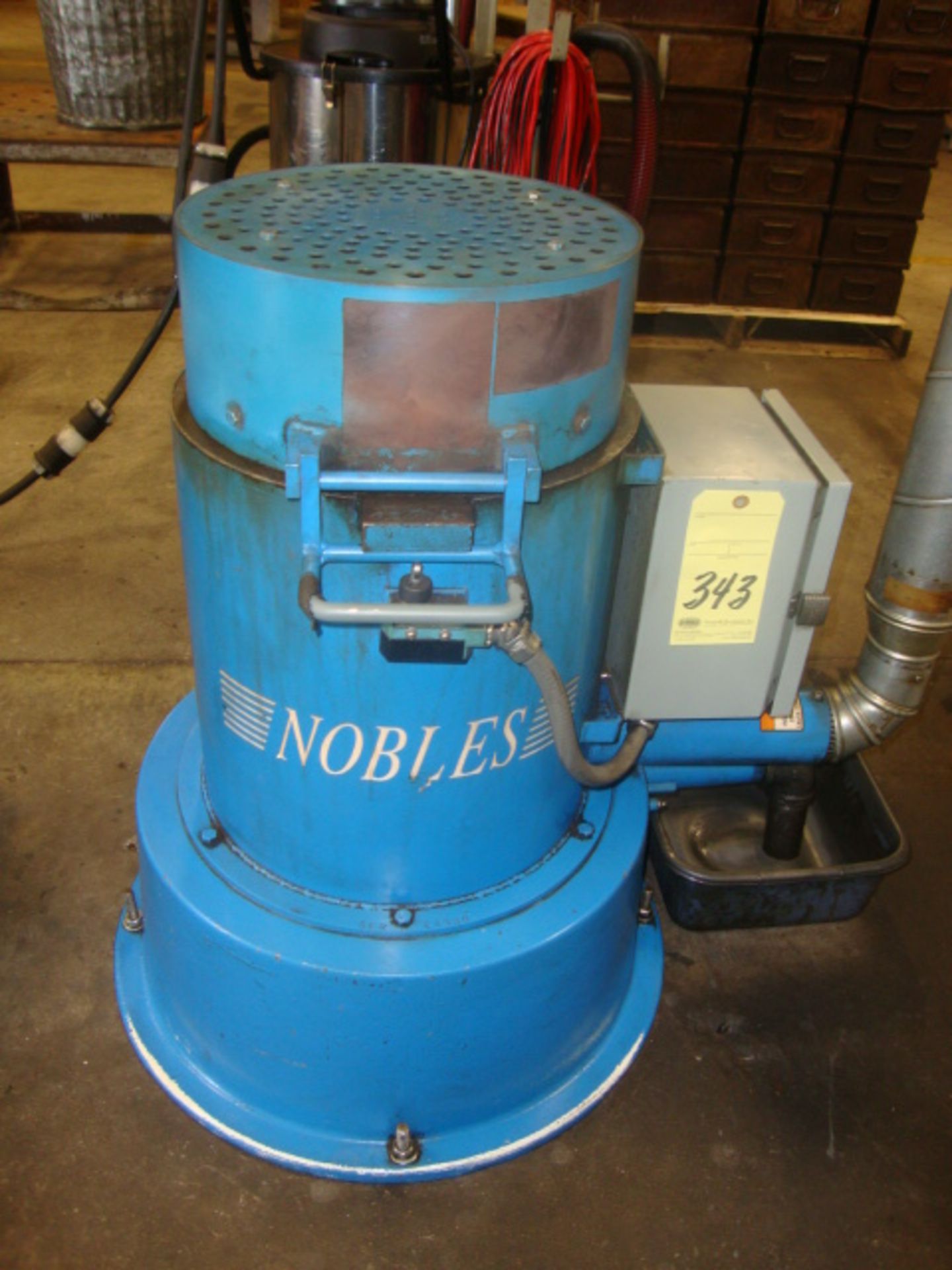 SPIN DRYER, NOBLES MDL. 55654.200N106, 2 HP motor, S/N E2330 - Image 2 of 2