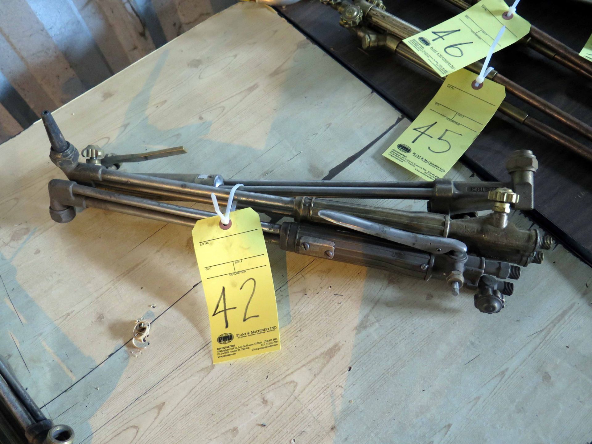 LOT OF CUTTING TORCHES (3)