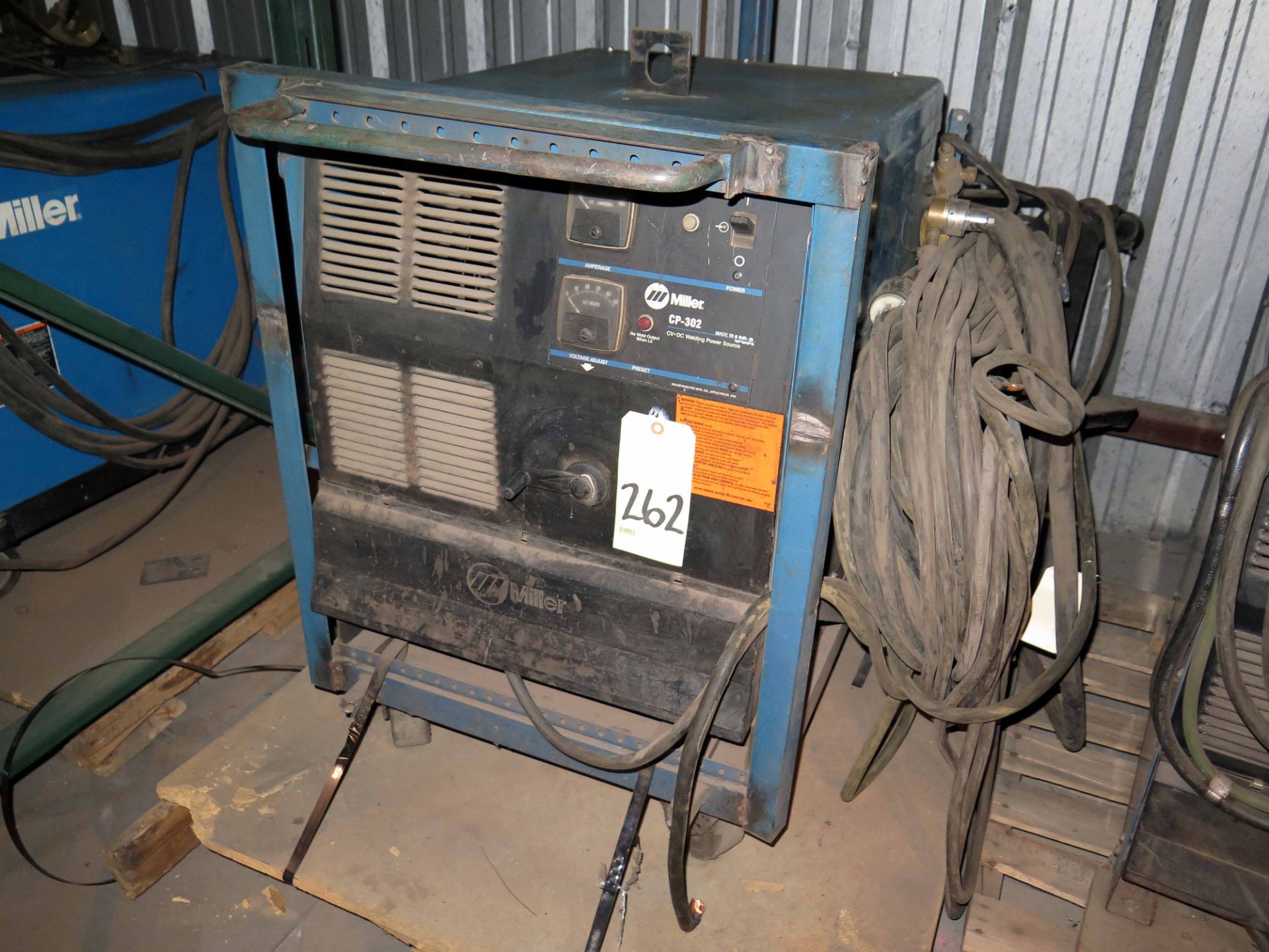 WELDING MACHINE, MILLER CP302 - 300 AMP POWER SOURCE, S/N KK033177