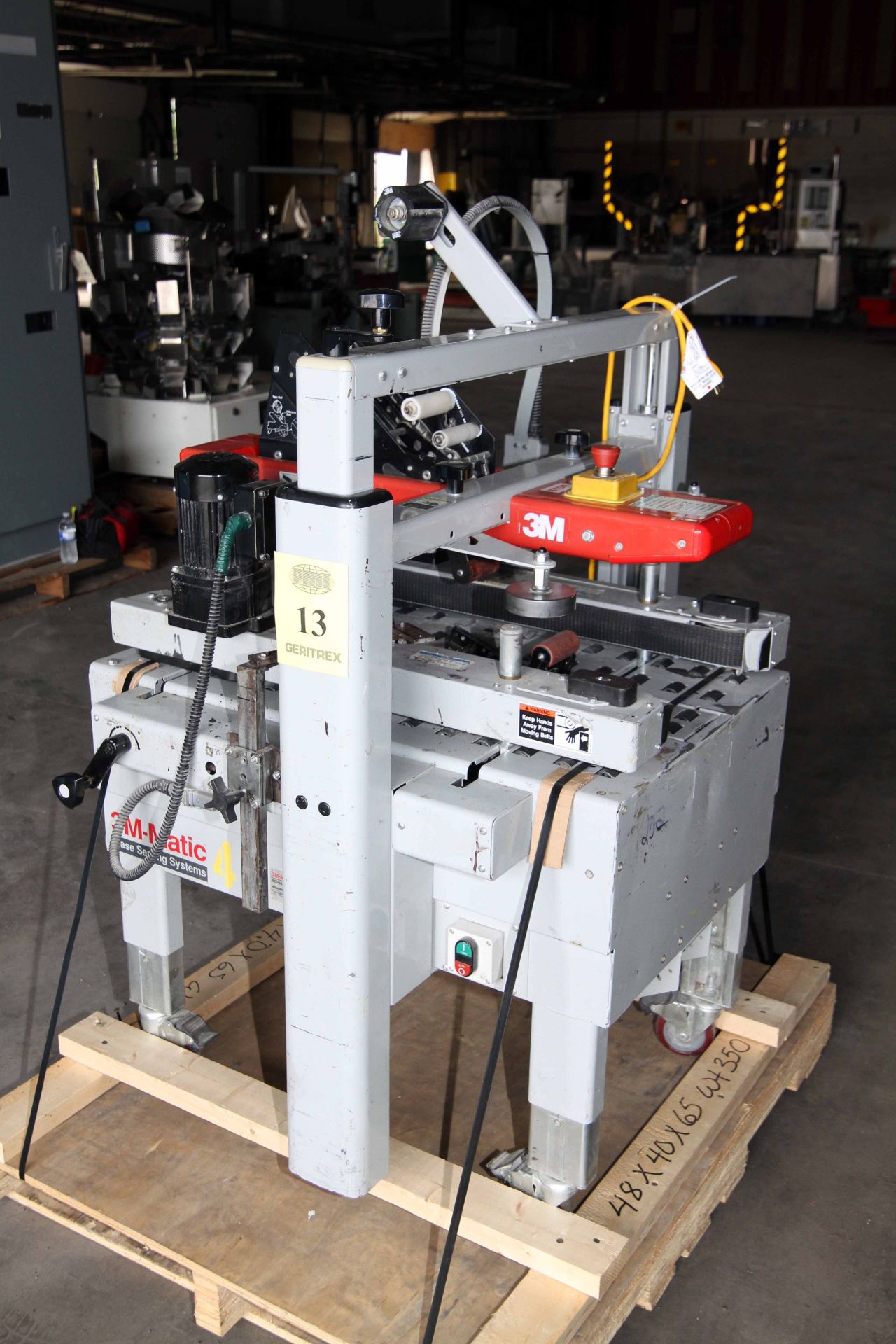 CASE SEALER, 3M MDL. 800A3, top & bottom, dual side grippers, S/N 5585 - Image 2 of 4