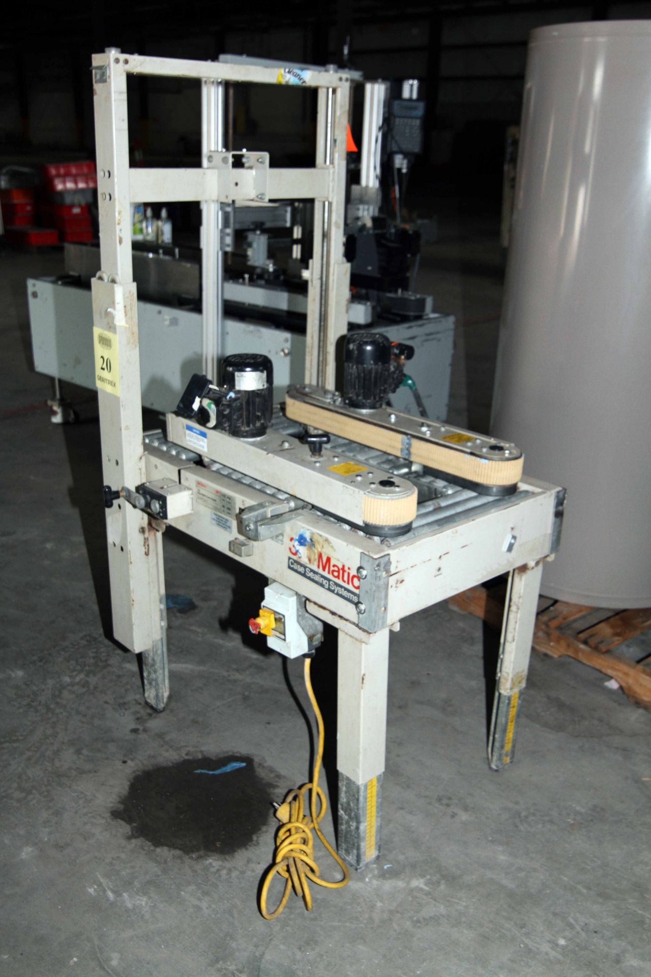 CASE SEALER BASE, 3M, bottom only, dual side grippers