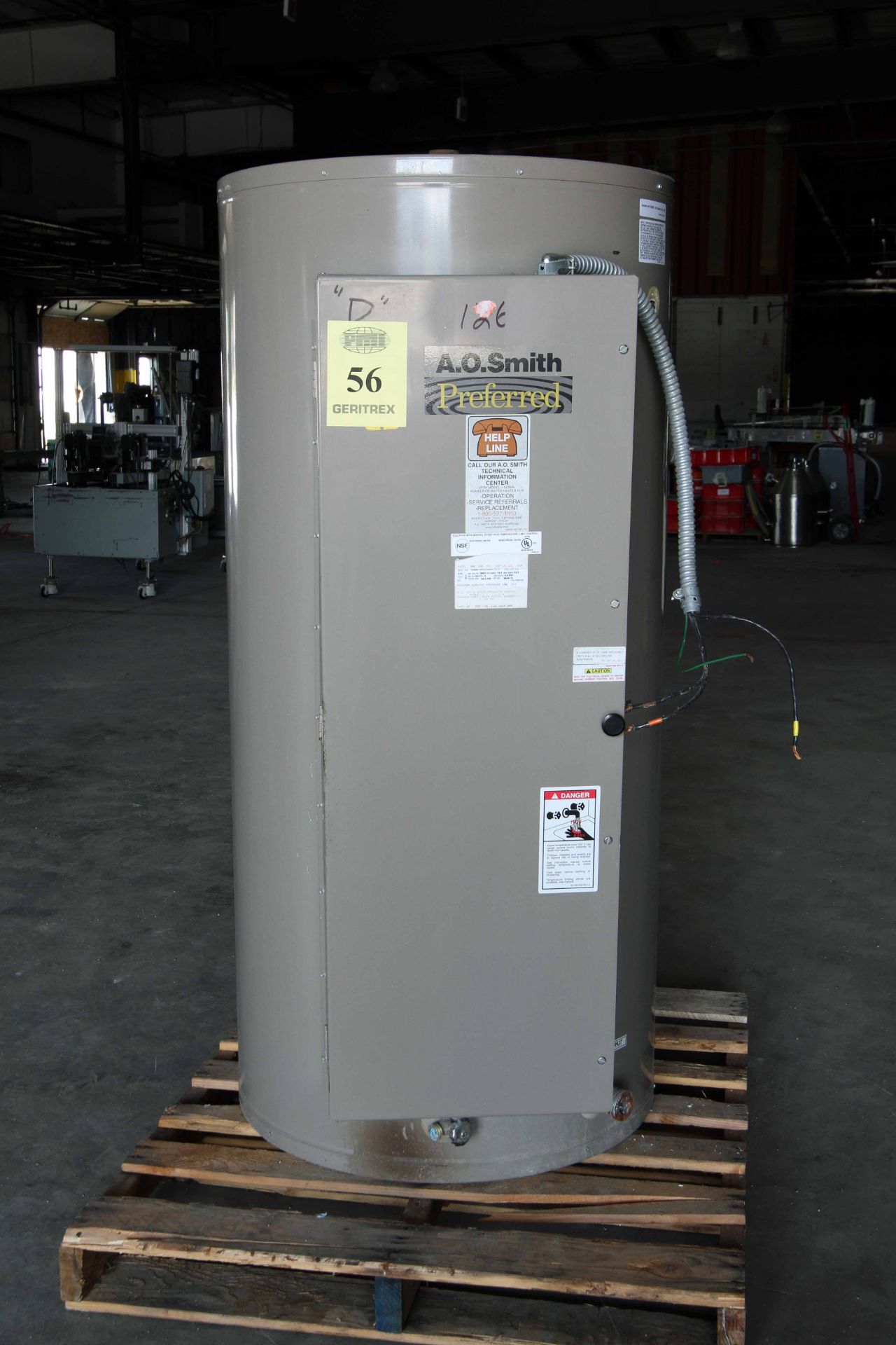 HOT WATER HEATER, A.O. SMITH