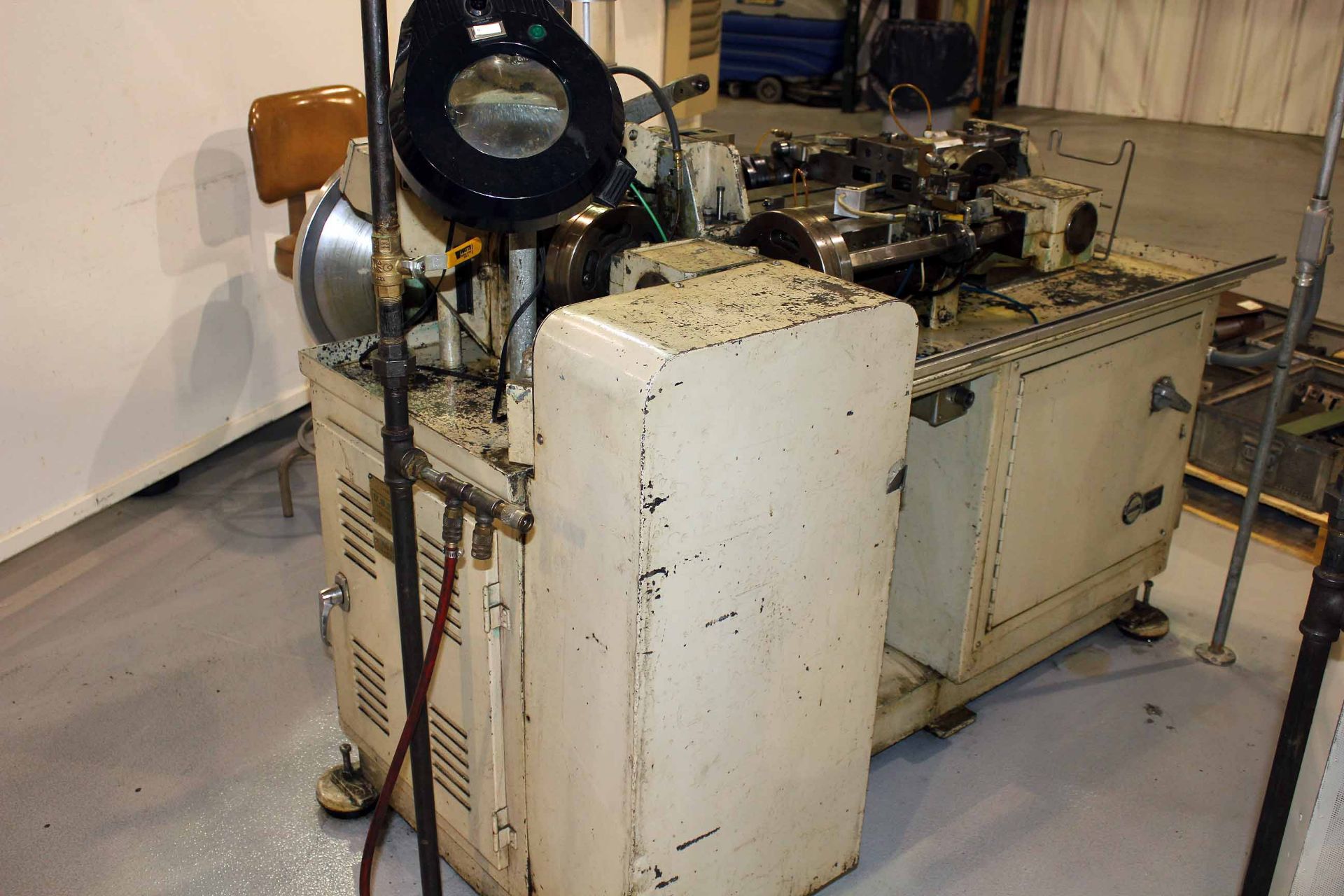 MULTI-SLIDE MACHINE, U.S. BAIRD MDL. 104 4-SLIDE, large assortment of ...