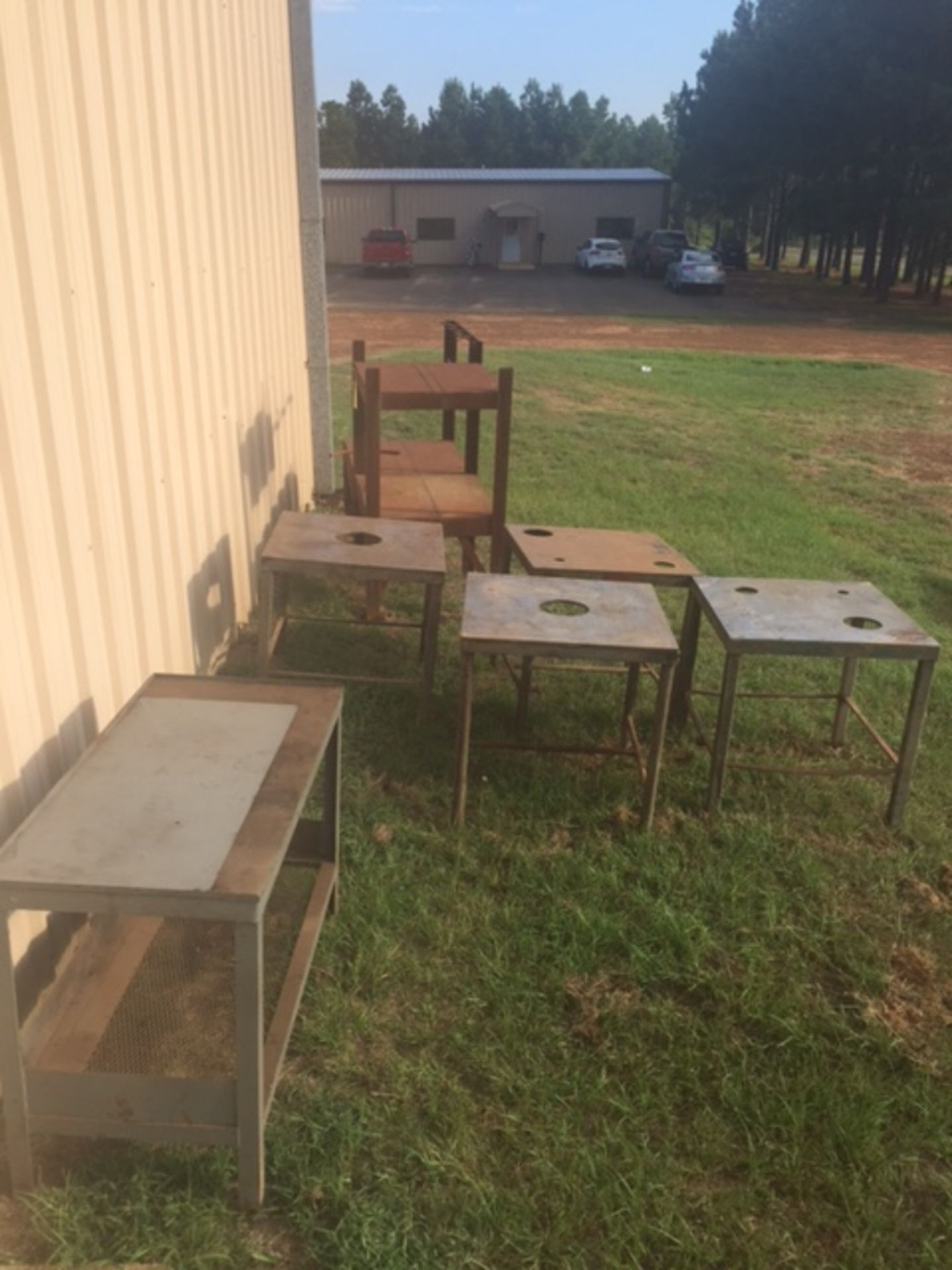 One lot of Metal Tables