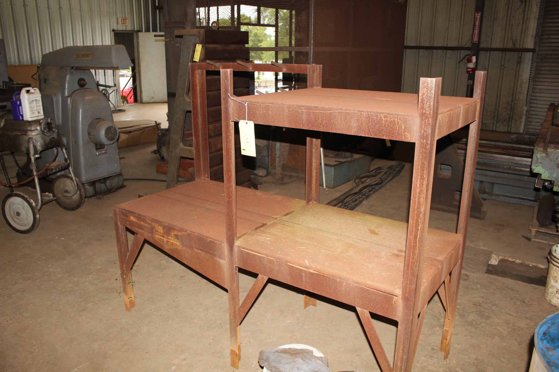 STEEL FABRICATED WORKTABLE - Image 2 of 2