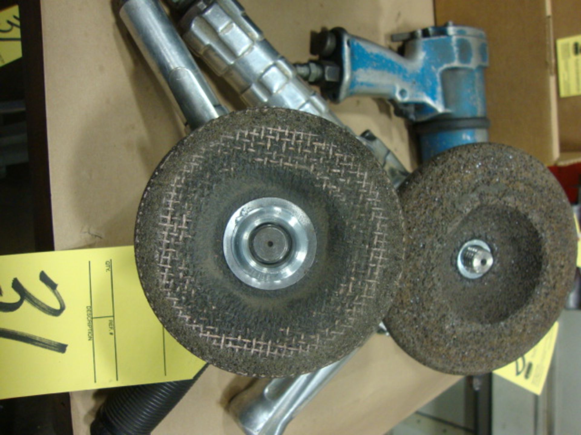 LOT OF PNEUMATIC RIGHT ANGLE GRINDERS (2)