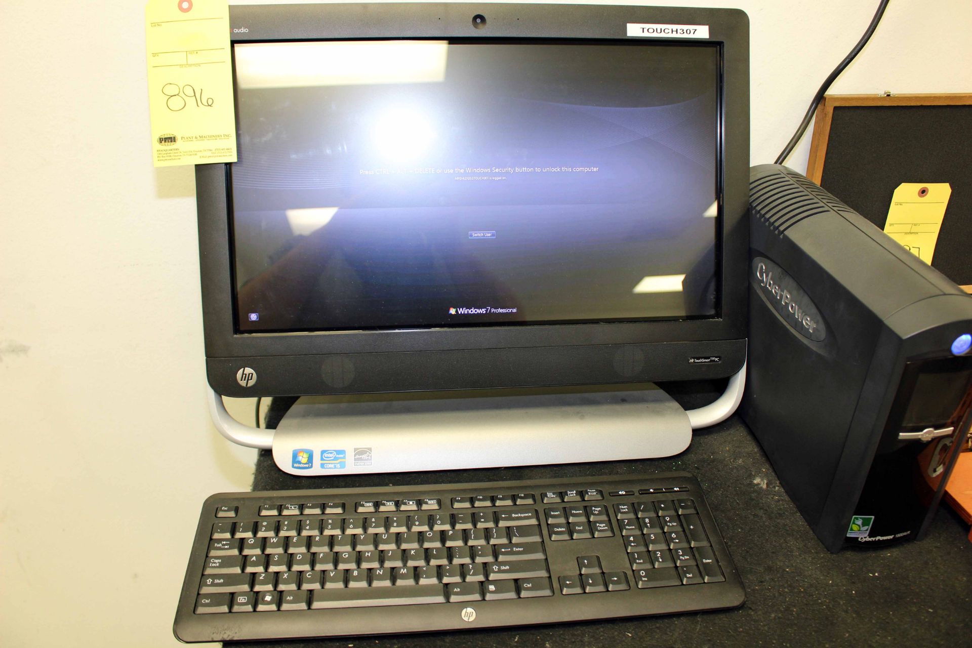 ALL-IN-ONE PERSONAL COMPUTER, HEWLETT-PACKARD, arranged for time recording