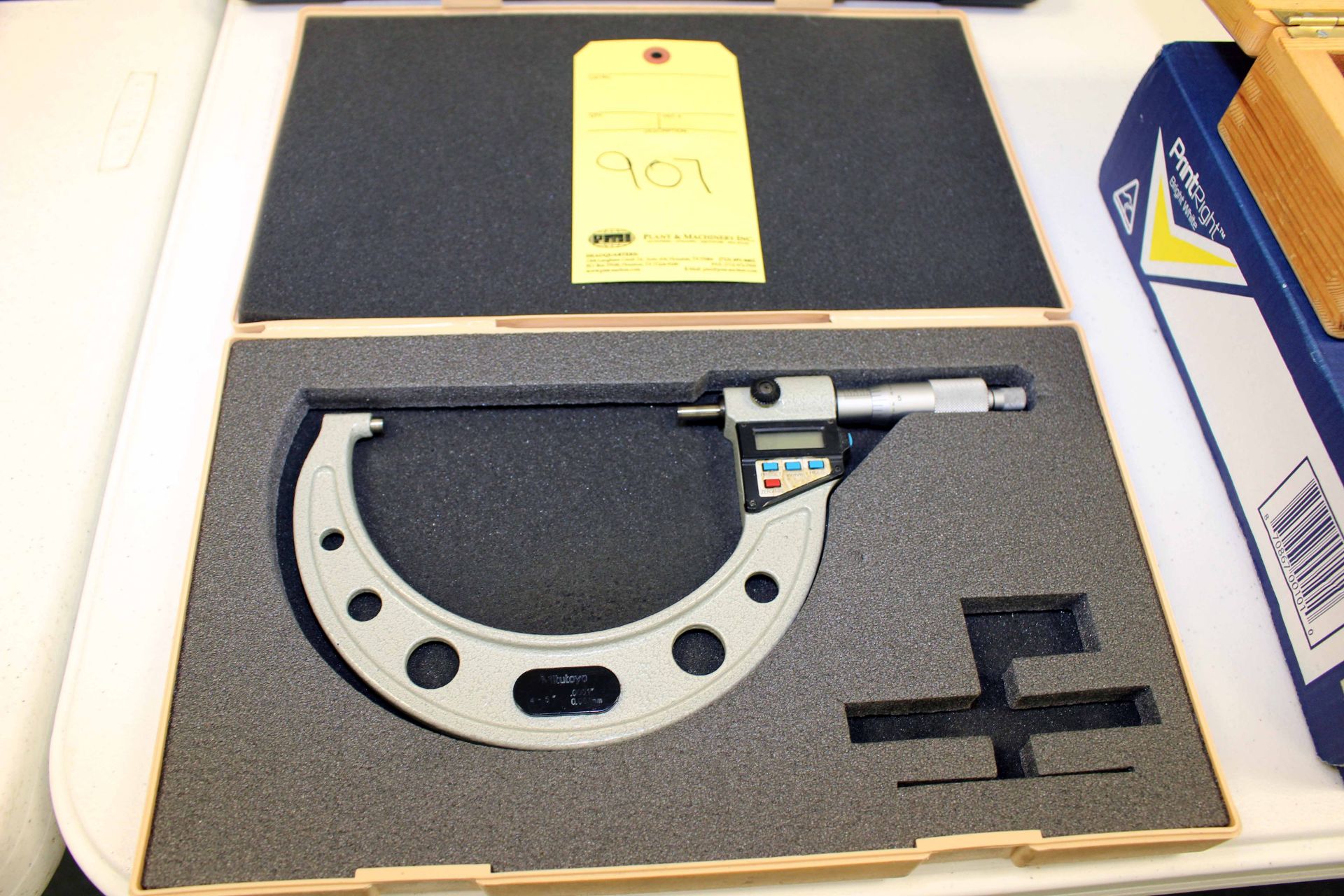 DIGITAL MICROMETER, MITUTOYO, 4" to 5"