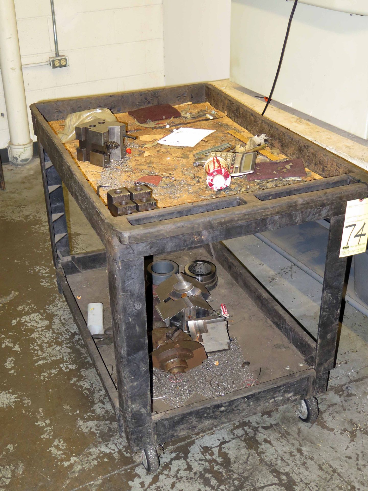 PLASTIC SHOP CART, w/tooling