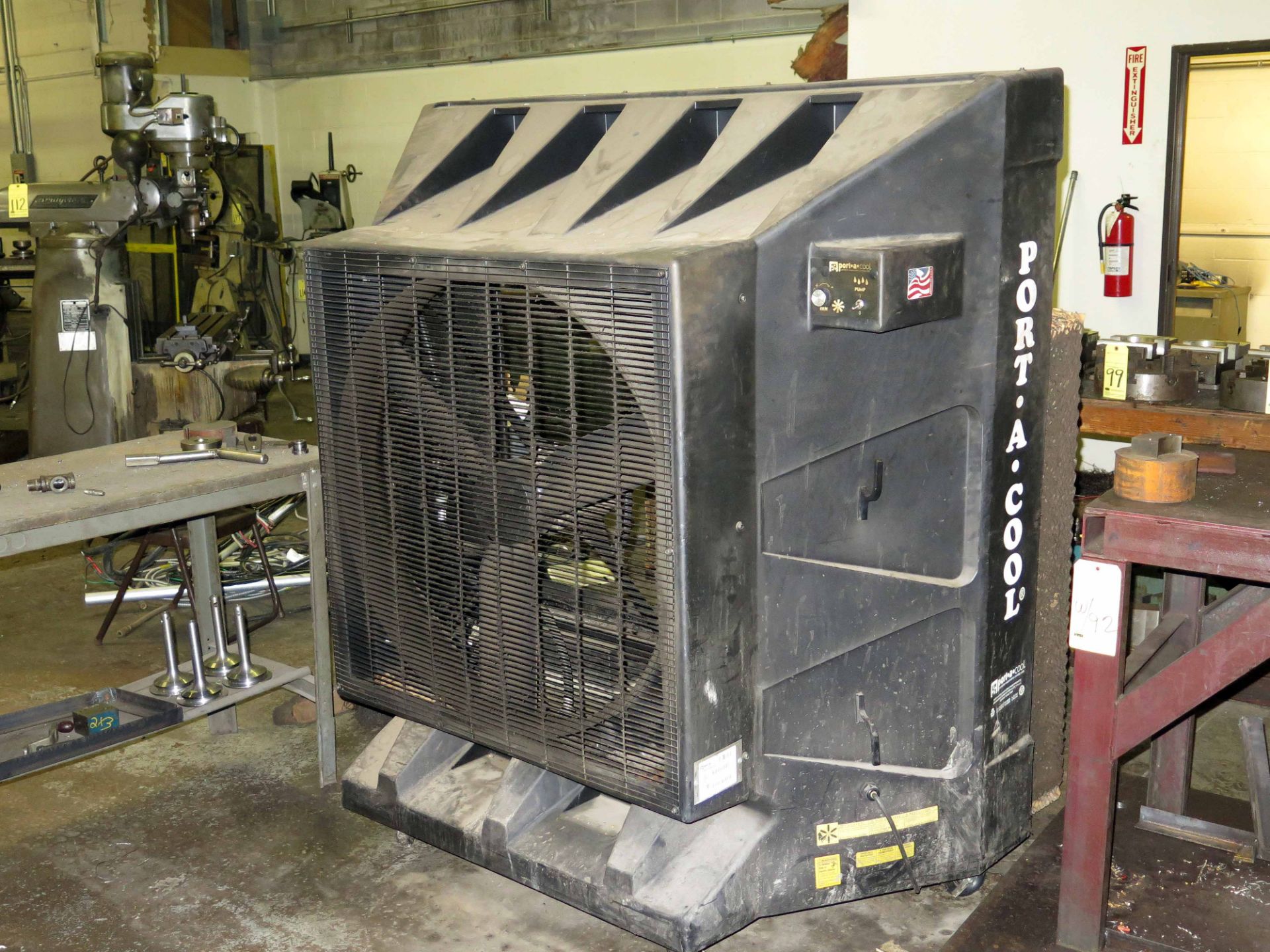 EVAPORATIVE COOLING UNIT, PORTA-COOL MDL. PAC2K36HPVS, variable spd.