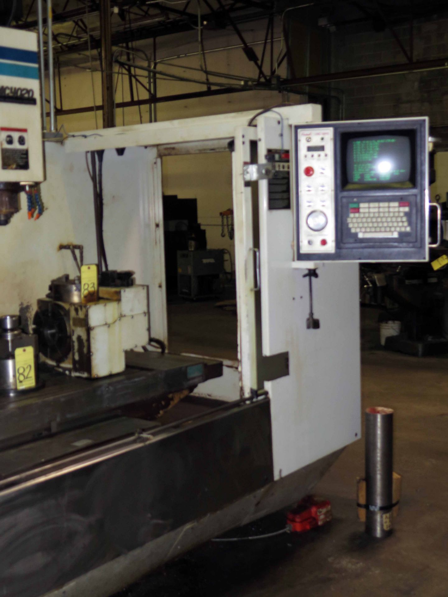 CNC VERTICAL MACHINING CENTER, FADAL MDL. VMC4020HT 4-AXIS, Fadal CNC88HS CNC control, 20" x 48" - Image 2 of 4