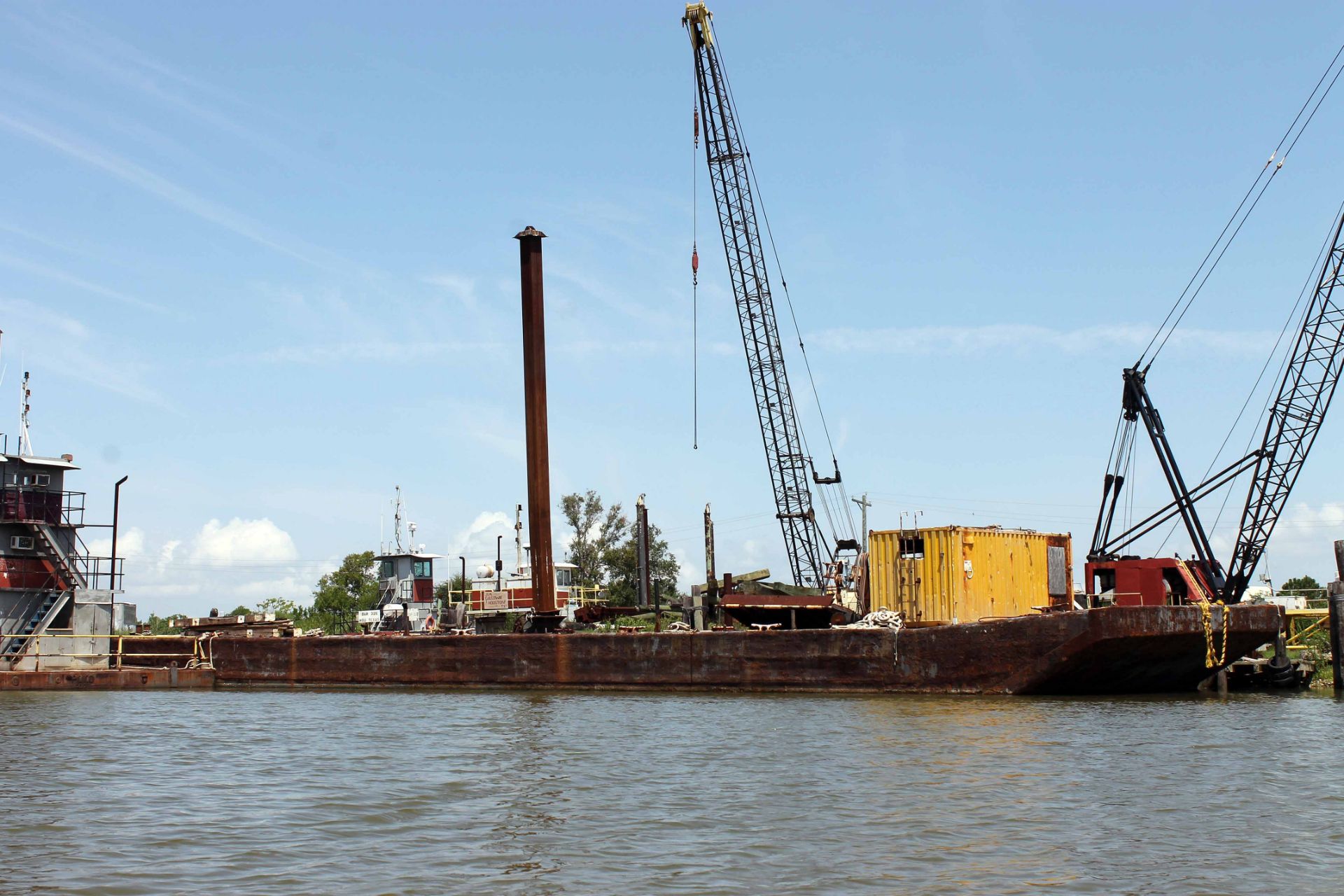 SPUD BARGE, BARGE HMS 60, built 1972, 172' length, 34' breadth, two spuds.