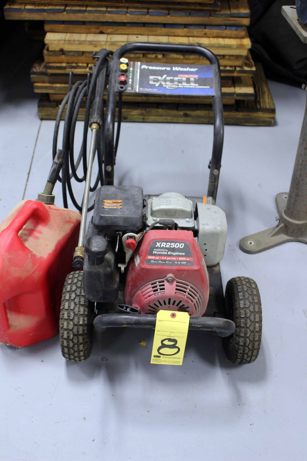 PRESSURE WASHER, EX-CELL MDL. XR2500,  2,500 PSI