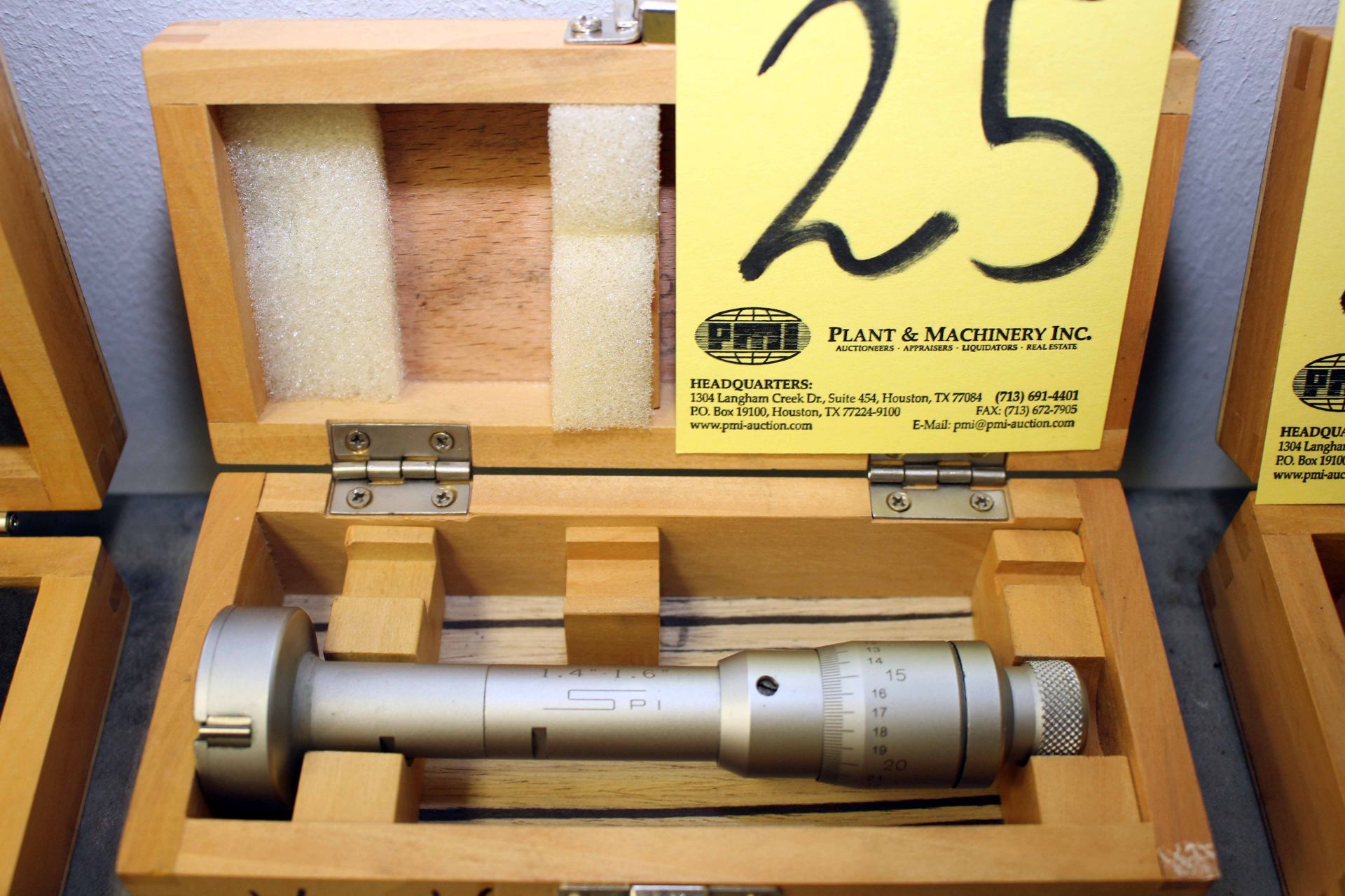 I.D. MICROMETER, SPI, 1-1/2" to 2"