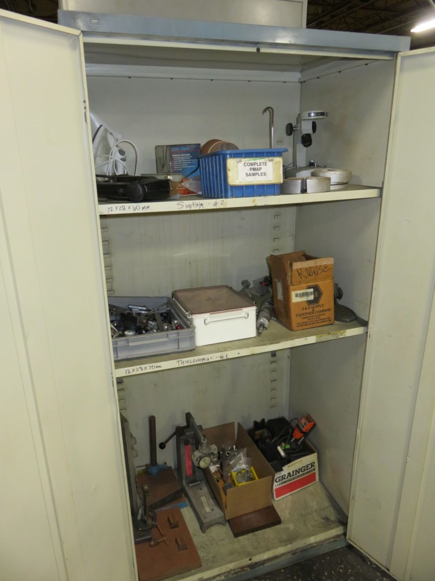 LOT OF CABINETS, w/contents (2) - Image 2 of 2