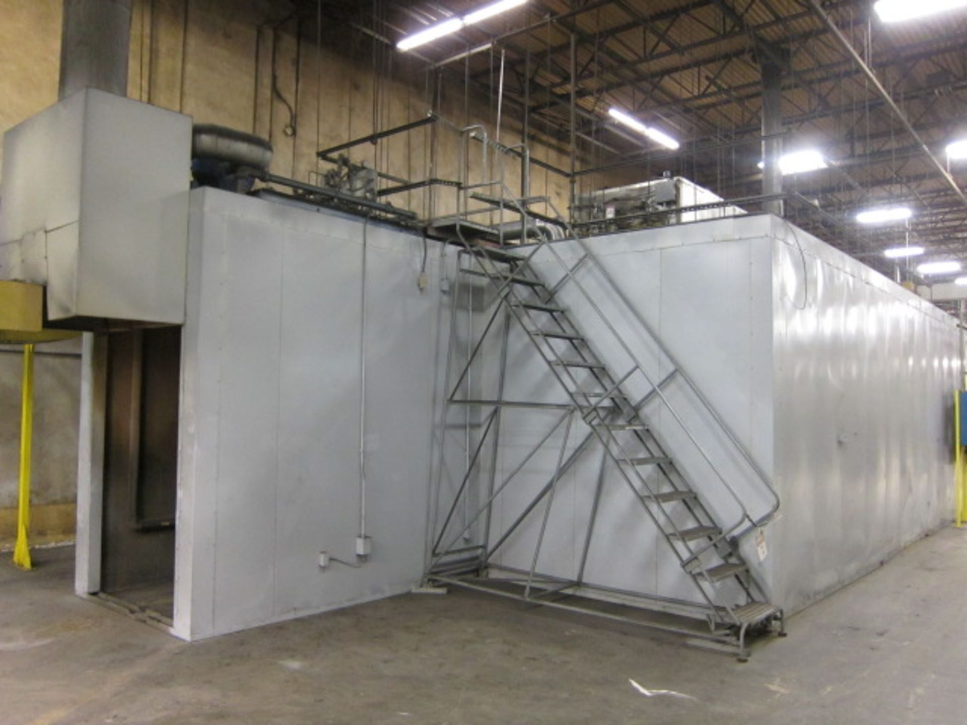 PAINT LINE, COMBINED POWDER/WET SPRAY SYSTEM, CONSISTING OF: ADVANCE CURING SYSTEMS 2-STAGE - Image 15 of 31