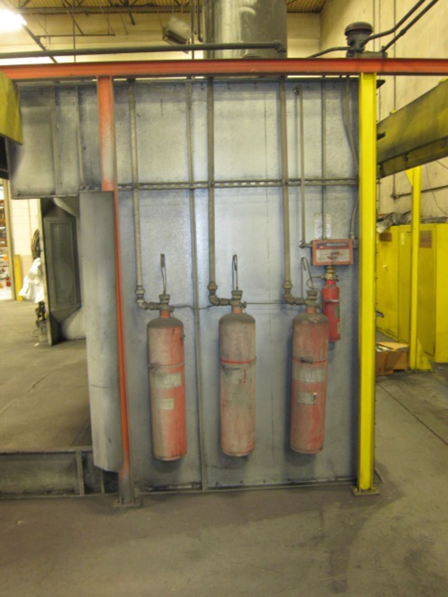 PAINT LINE, COMBINED POWDER/WET SPRAY SYSTEM, CONSISTING OF: ADVANCE CURING SYSTEMS 2-STAGE - Image 6 of 31