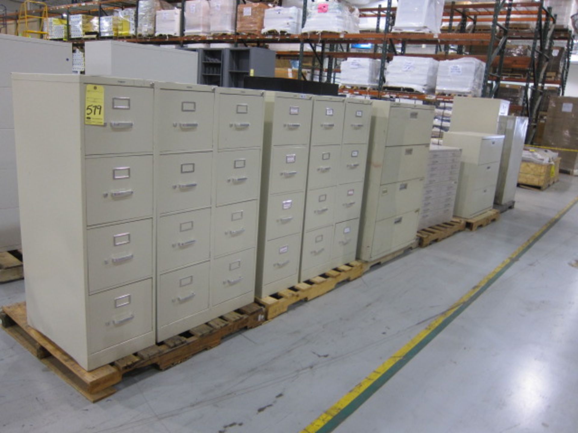 LOT OF FILE CABINETS, assorted  (approx. 15)