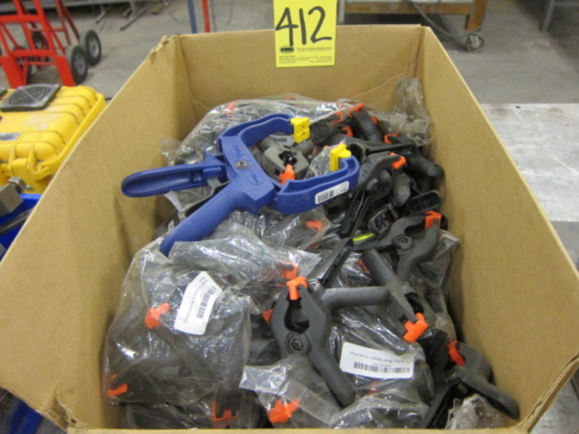 LOT OF WELDING CLAMPS