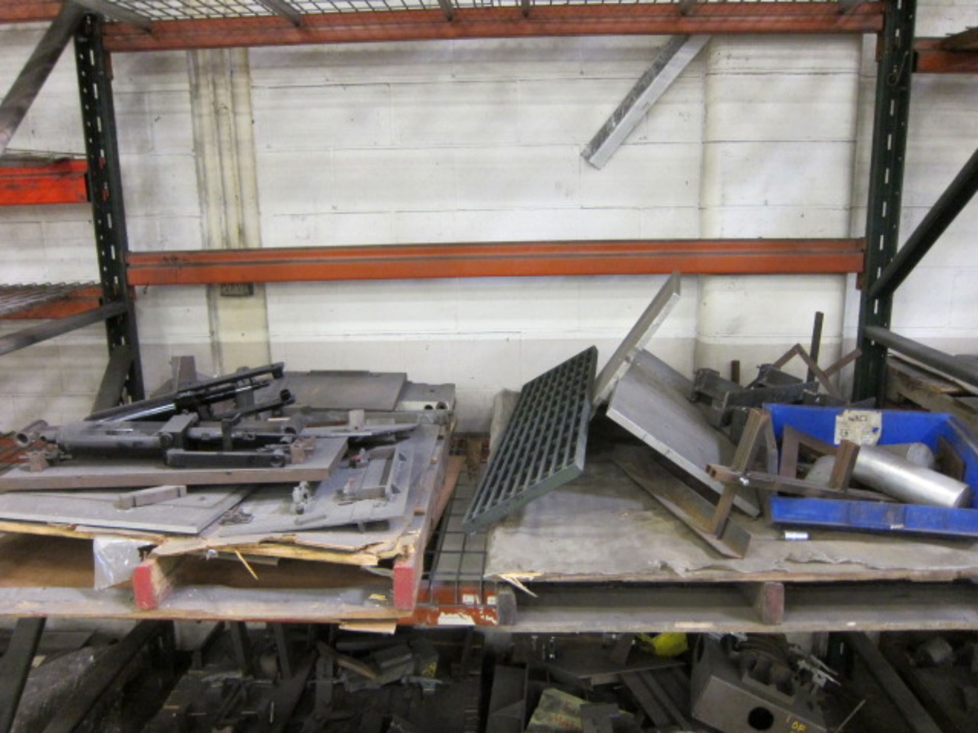 LOT OF SCRAP & FIXTURES  (on five pallet rack sections) - Image 11 of 13