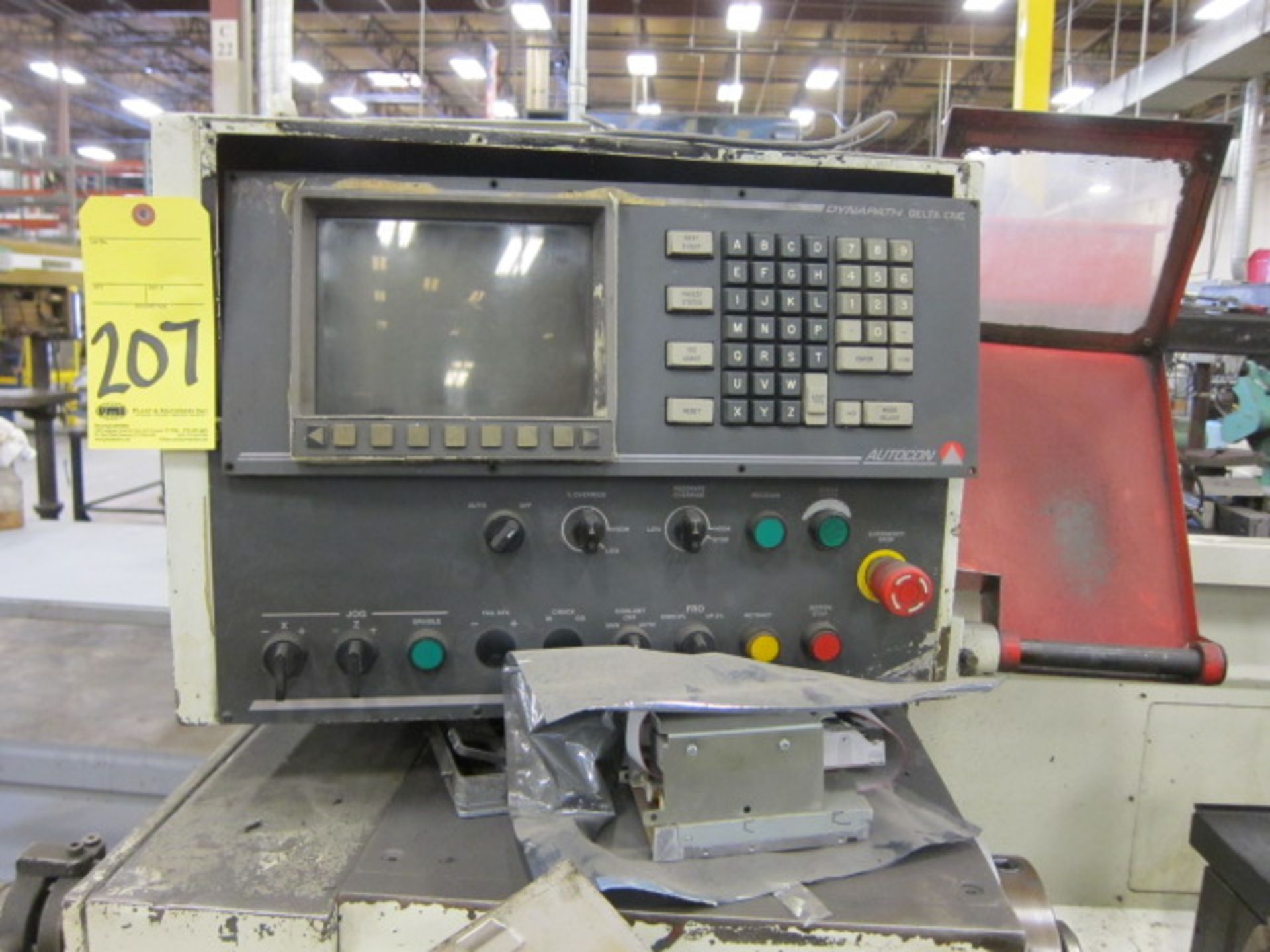 CNC LATHE, DYNAPATH MDL. CNC14, currently in need of repair, S/N D14T-96001029AA - Image 2 of 5