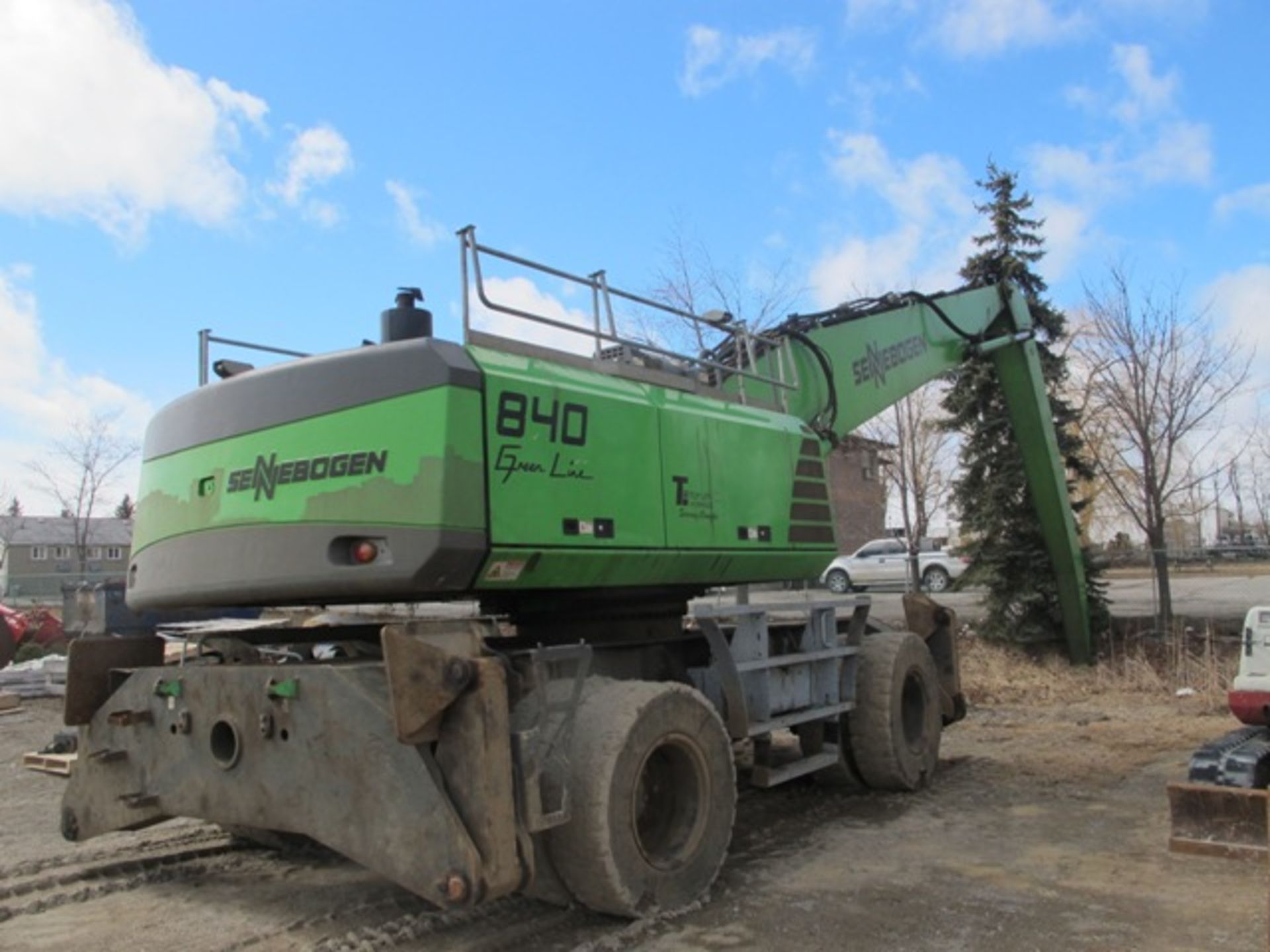 SENNEBOGEN, 840M, MATERIAL HANDLER, 20 METER MAXIMUM REACH, HYDRAULIC CAB, 2012, 10,388 HOURS - Image 3 of 15