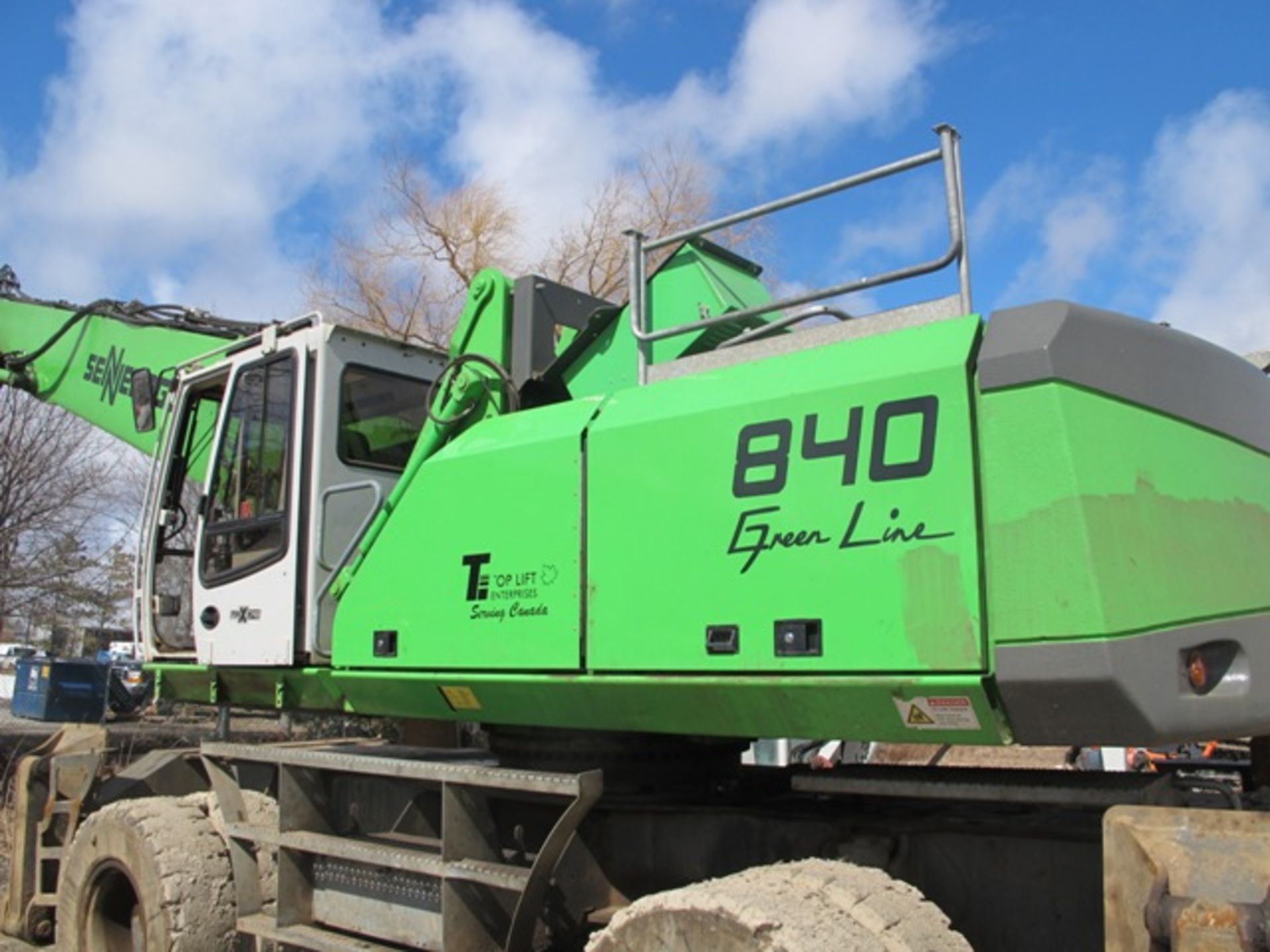 SENNEBOGEN, 840M, MATERIAL HANDLER, 20 METER MAXIMUM REACH, HYDRAULIC CAB, 2012, 10,388 HOURS - Image 5 of 15