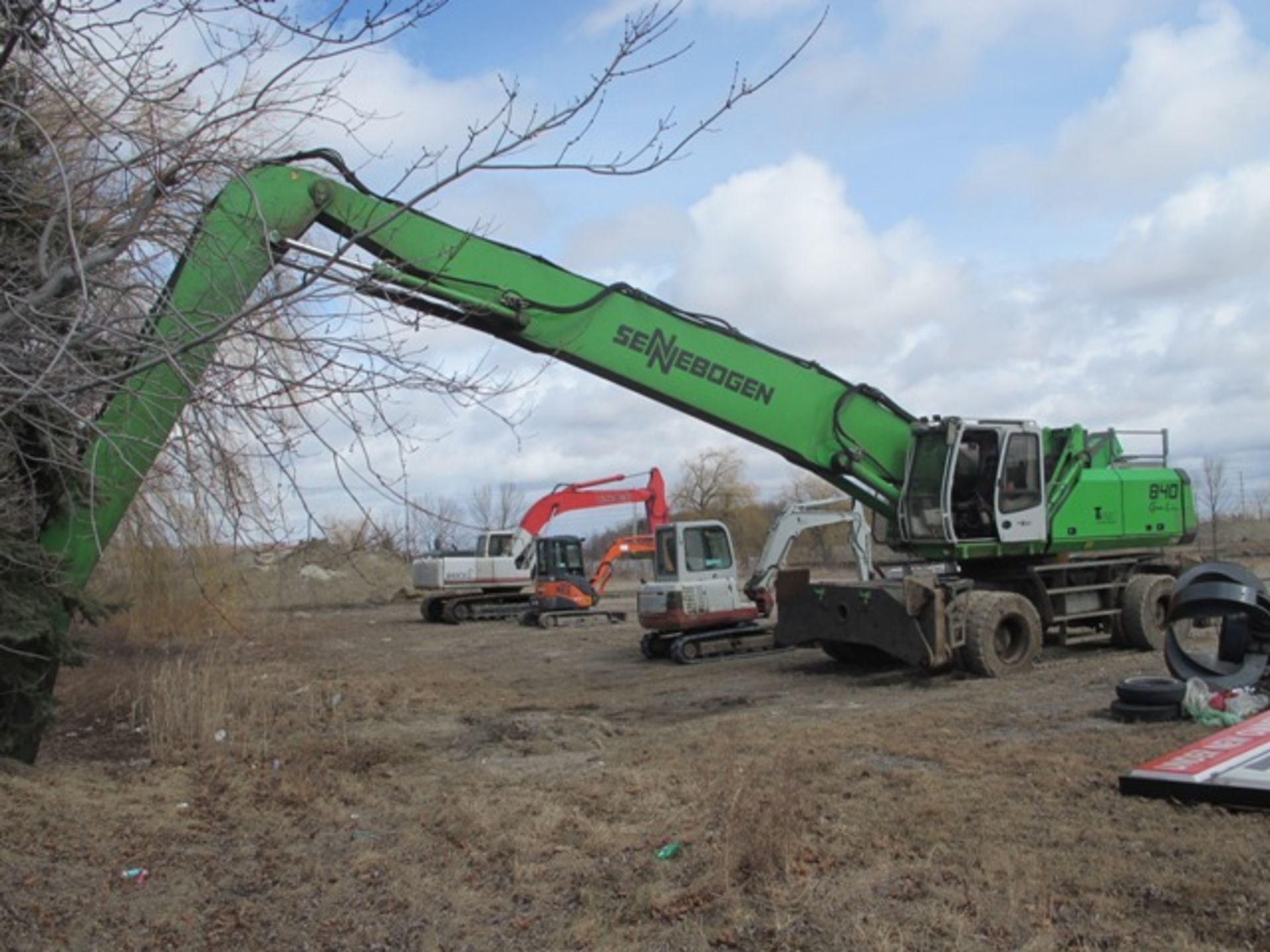 SENNEBOGEN, 840M, MATERIAL HANDLER, 20 METER MAXIMUM REACH, HYDRAULIC CAB, 2012, 10,388 HOURS - Image 13 of 15