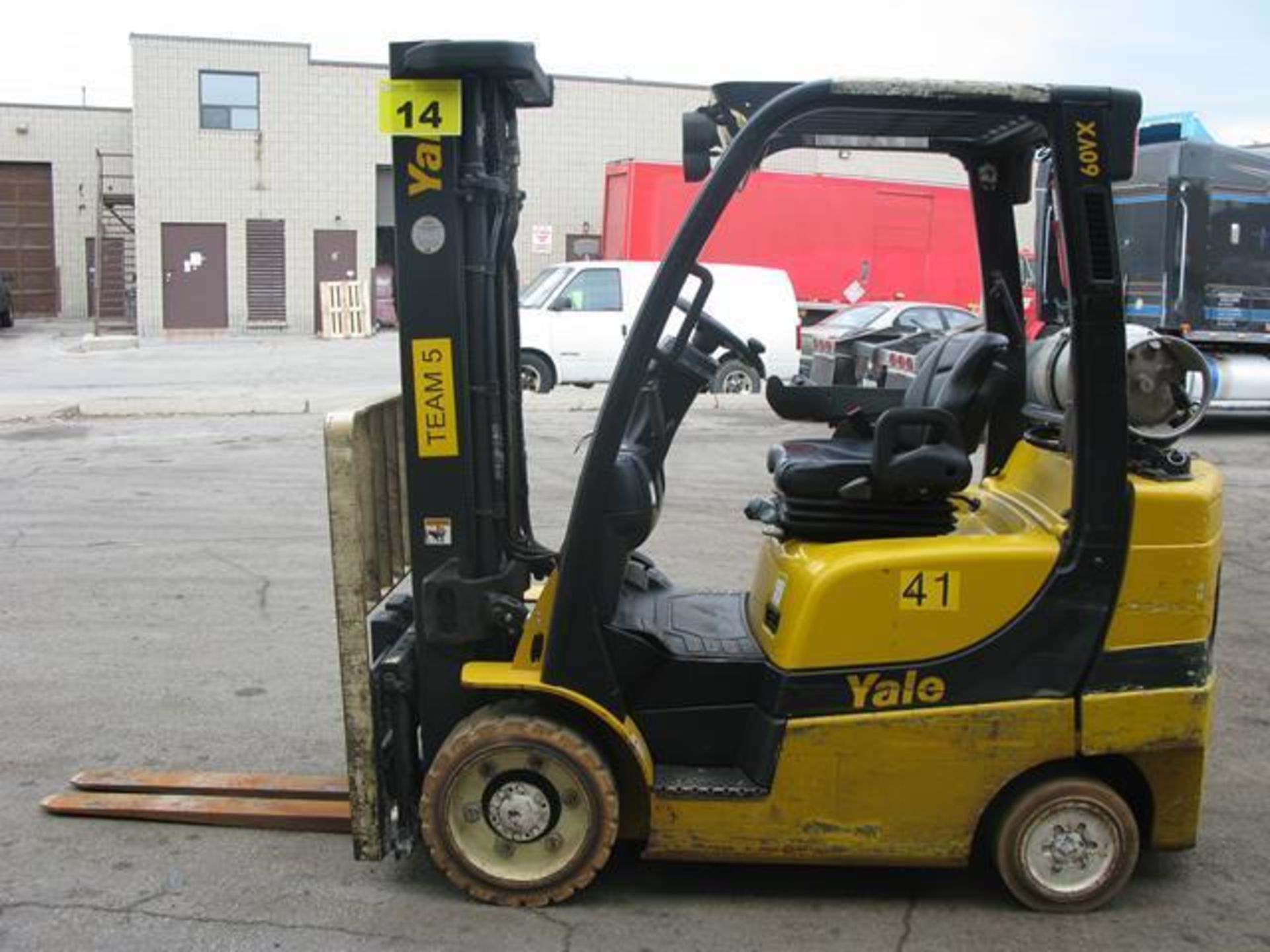 YALE, GLC060VX, 6,000 LBS., FORKLIFT