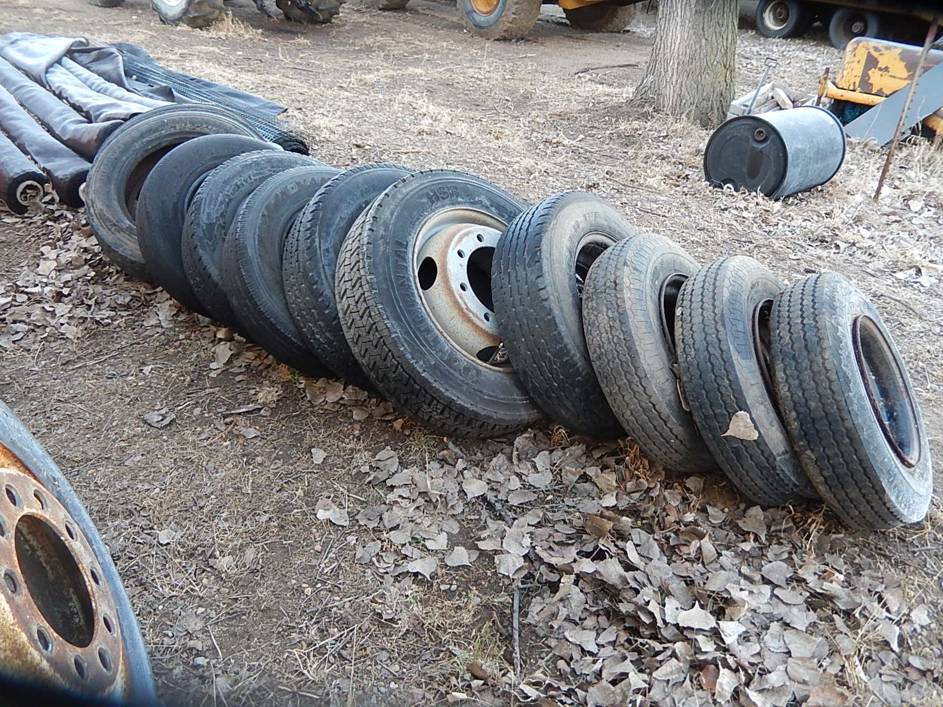 LOT: (12) Misc. Tires & Wheels