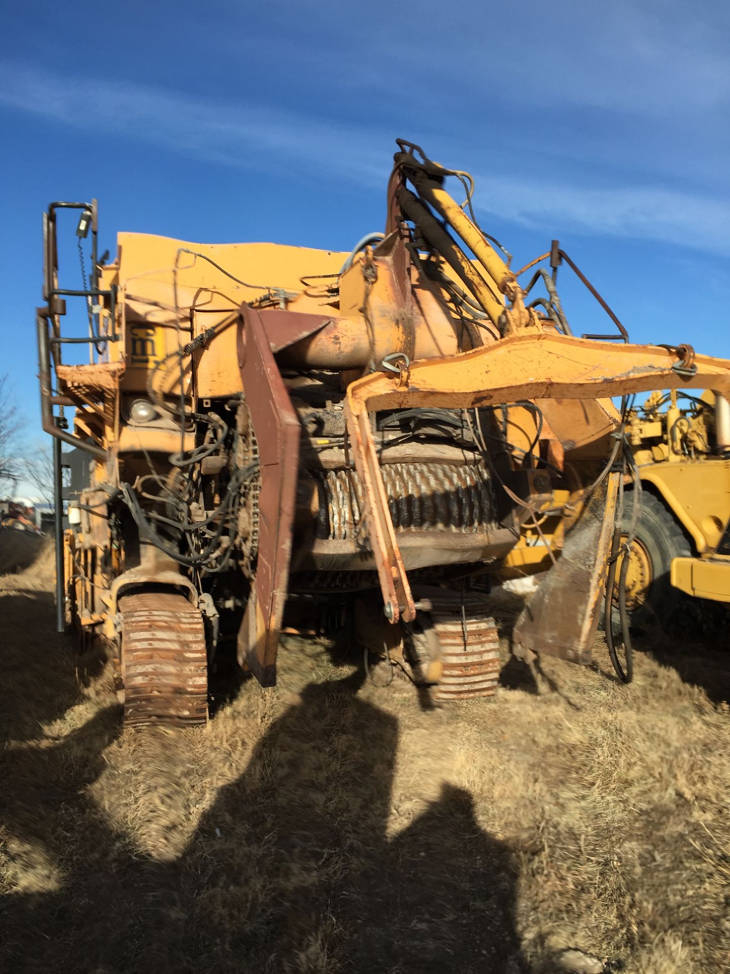 CMI Self Propelled Diesel Cold Planning Machine Model PR-1200, S/N 532-105, w/ gator crusher (1995)