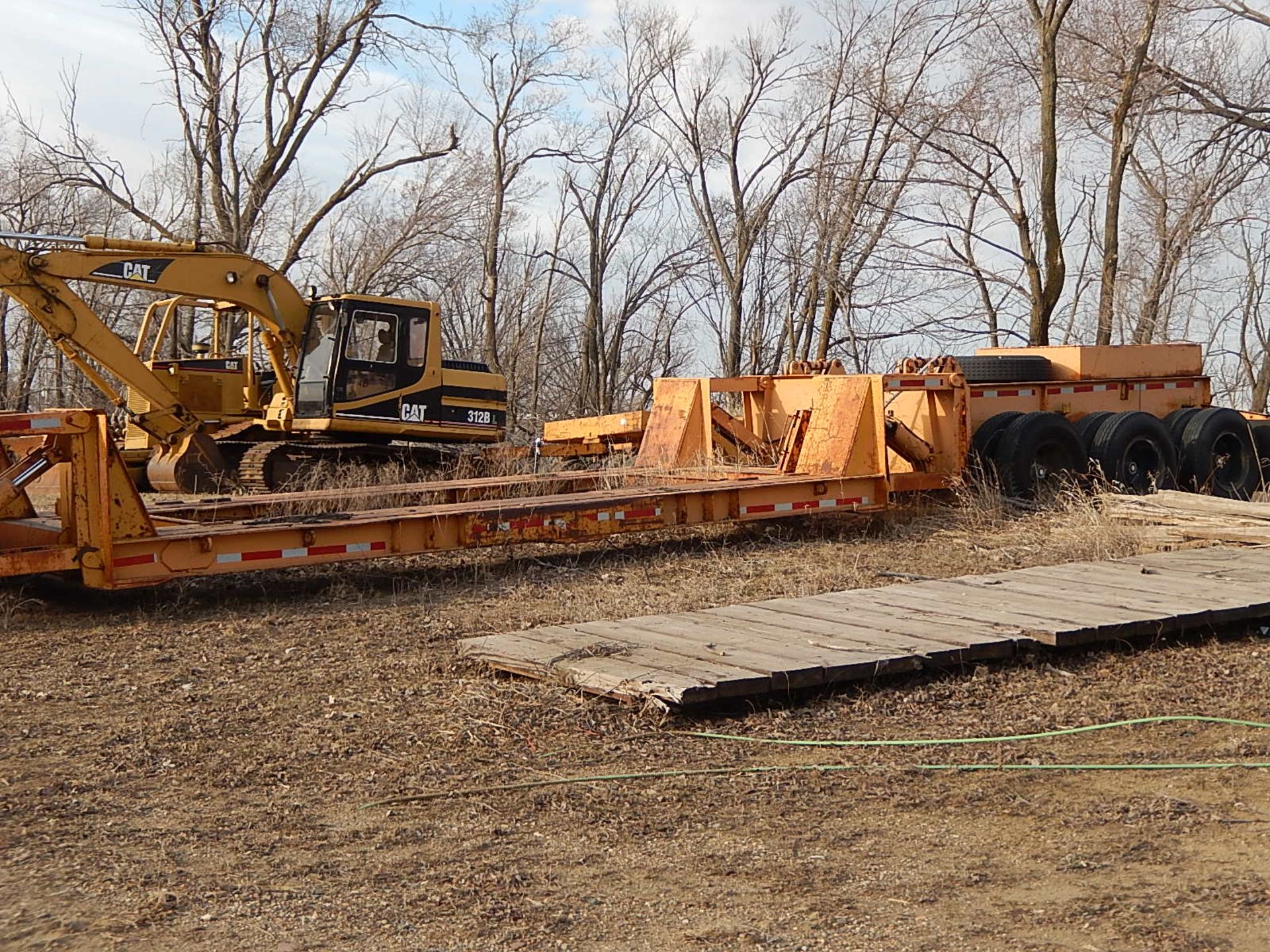 1991 CMI Special Purpose 3-Axle Heavy Duty Low Boy Trailer Model 51799, S/N 532102, for transporting - Image 2 of 3